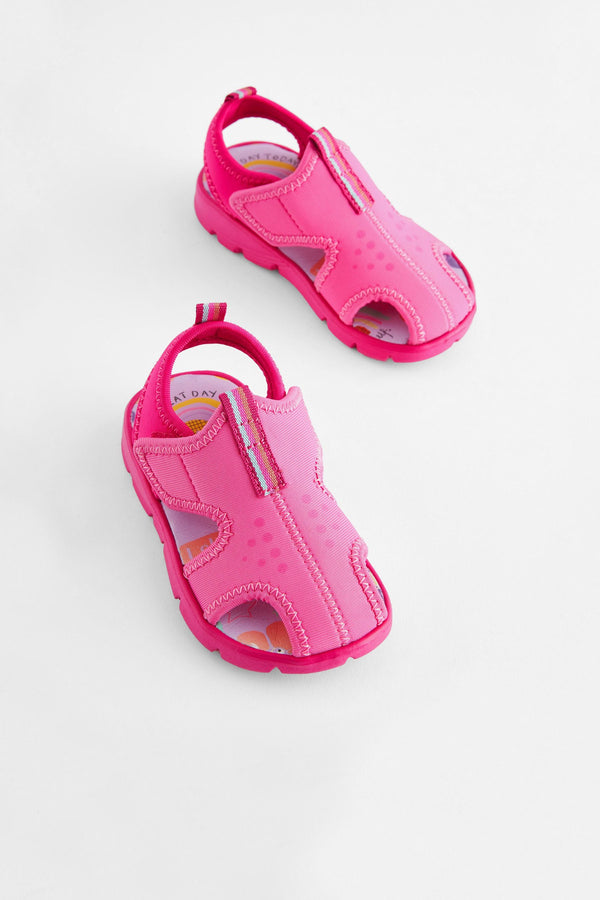 Hot Pink Beach Sock Shoes