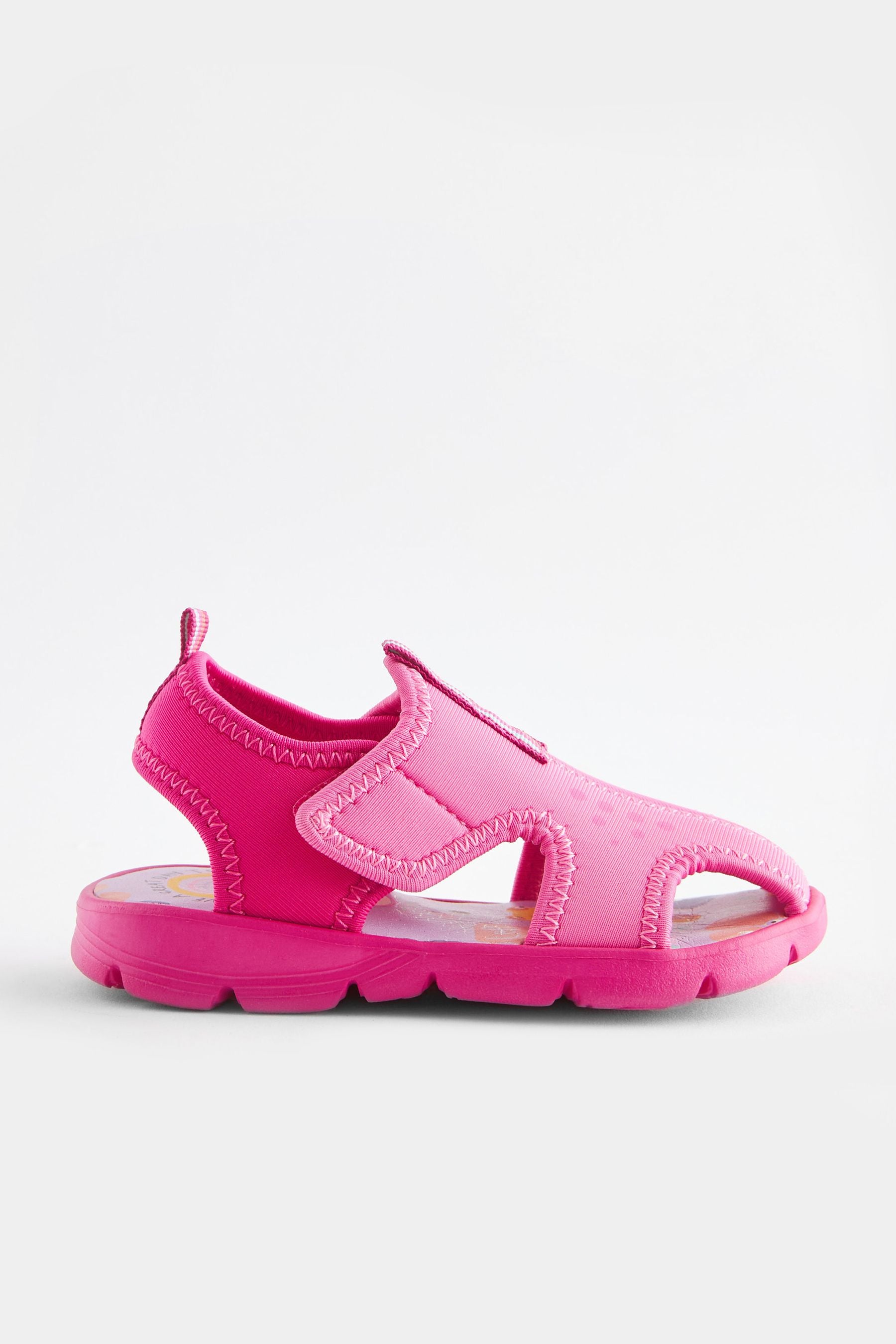 Hot Pink Beach Sock Shoes