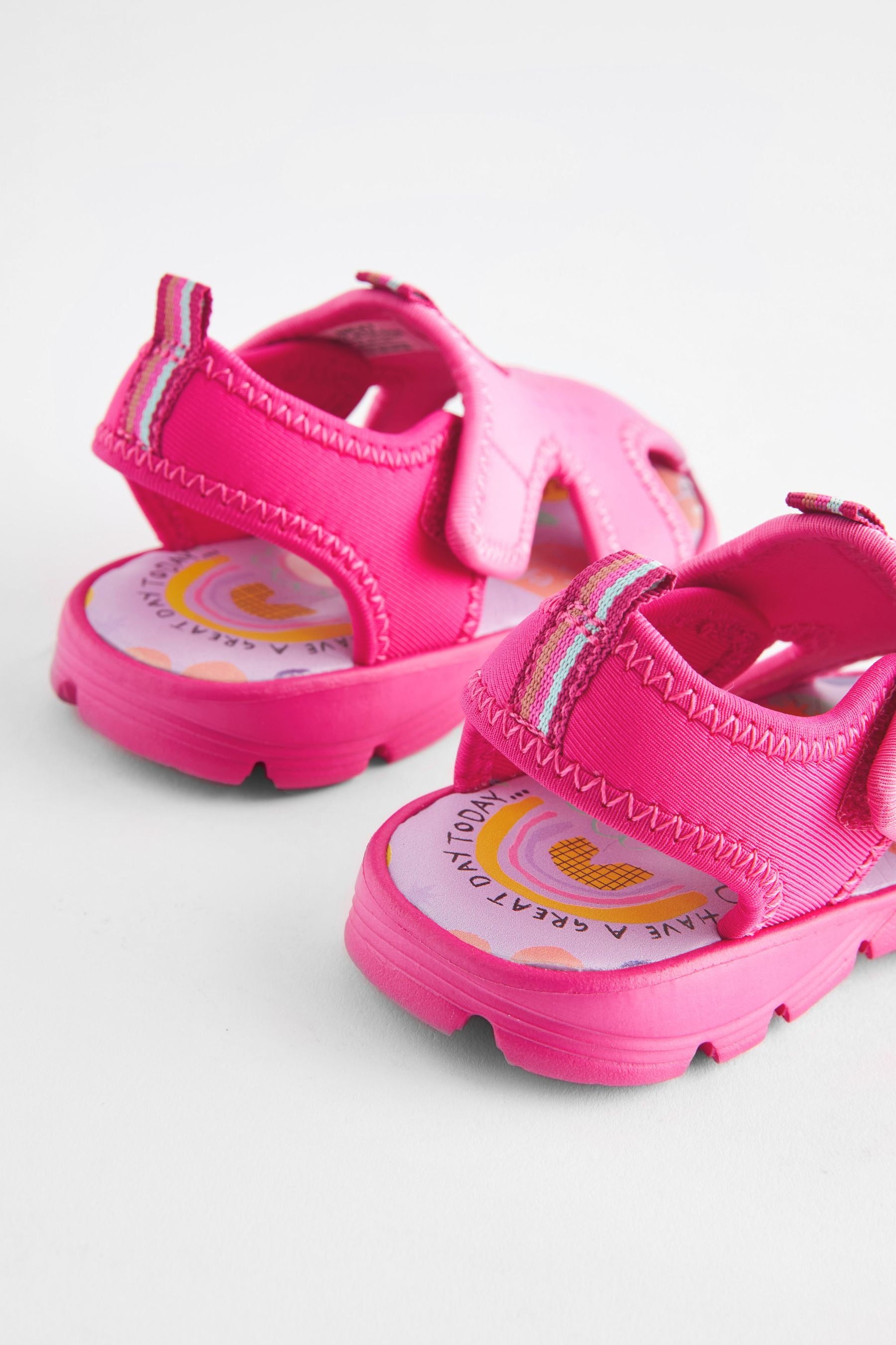 Hot Pink Beach Sock Shoes