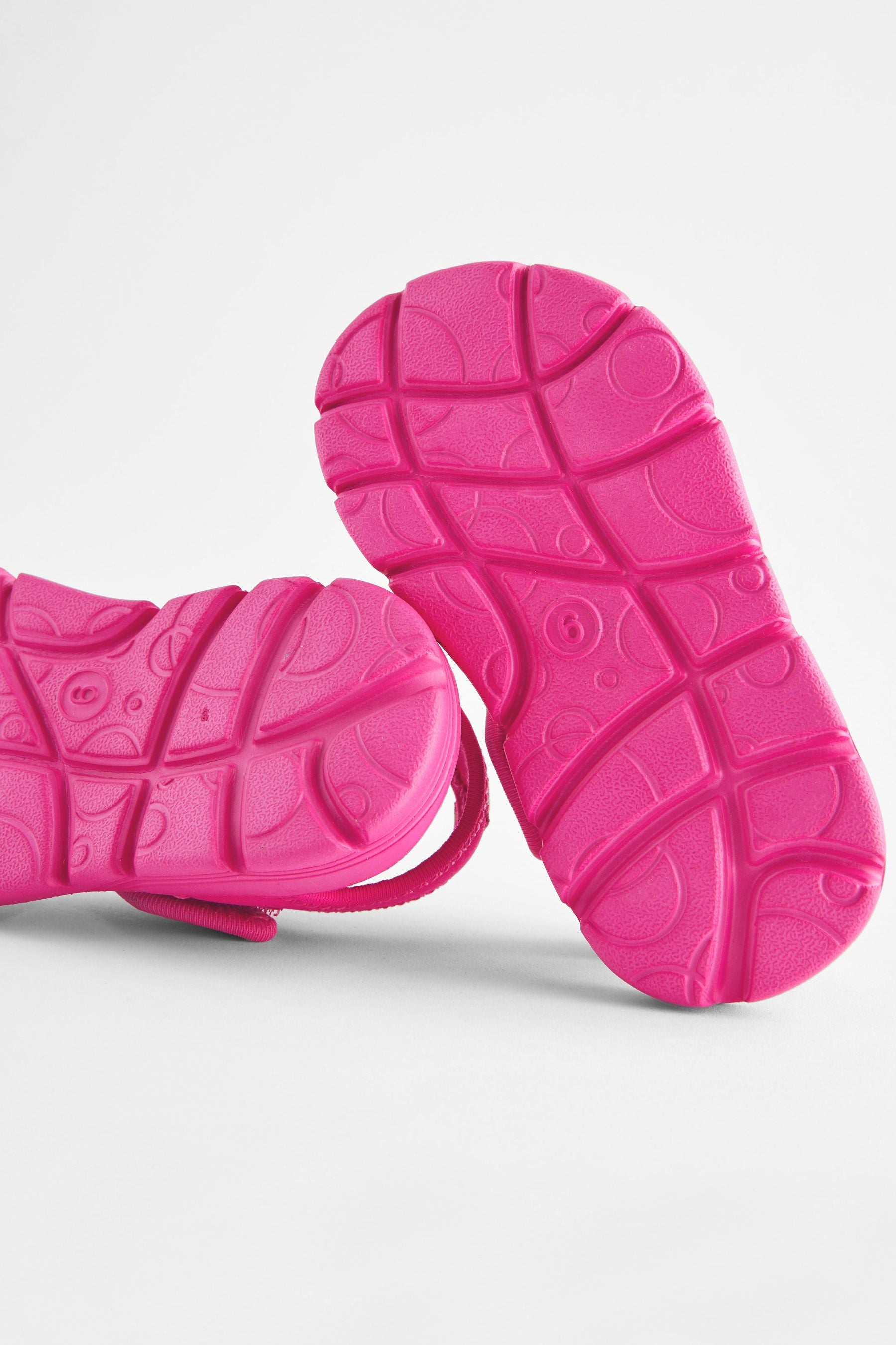 Hot Pink Beach Sock Shoes