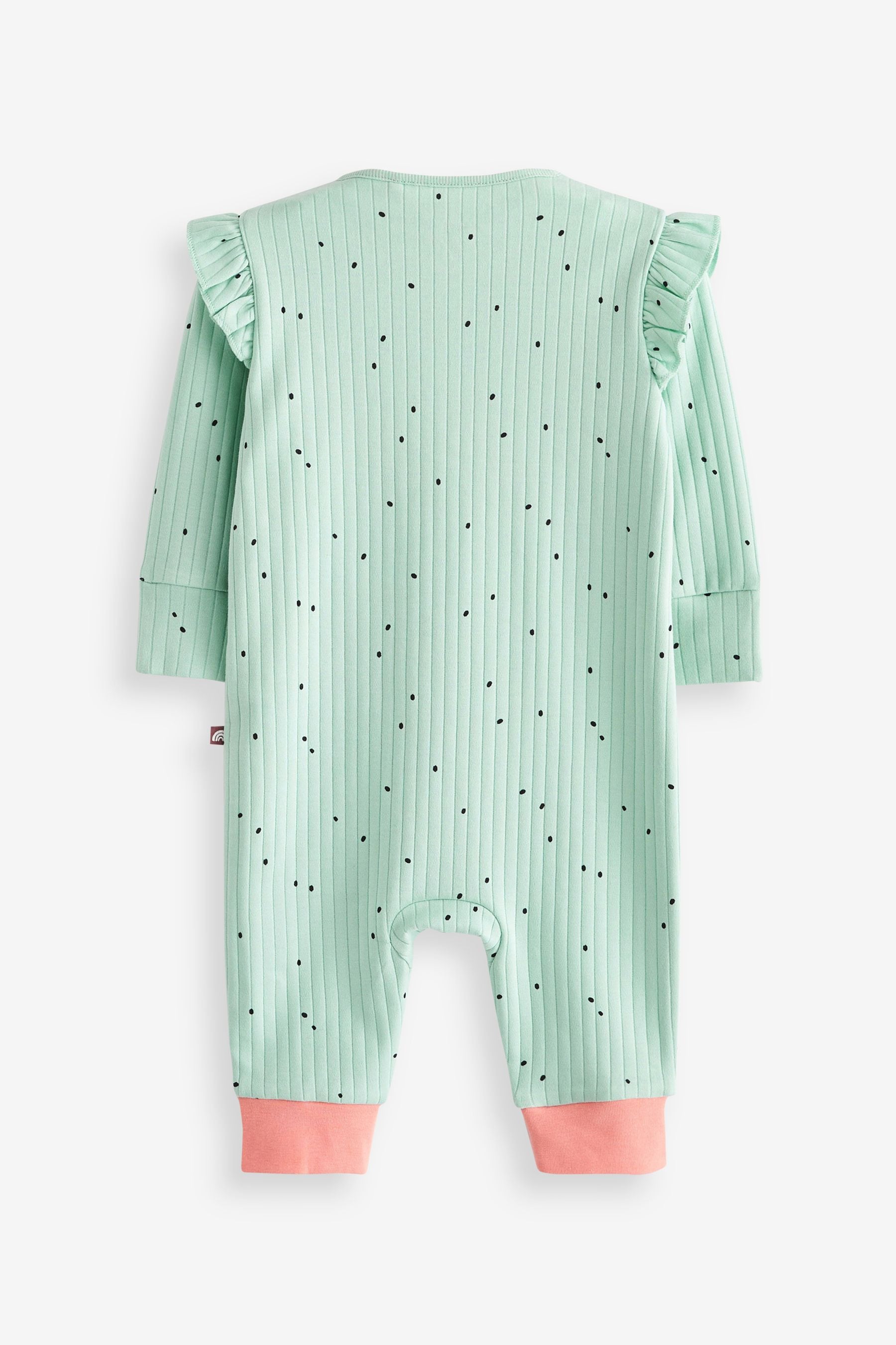 Mint Blue Daddy Retro Floral Family Sleepsuit (0mths-3yrs)