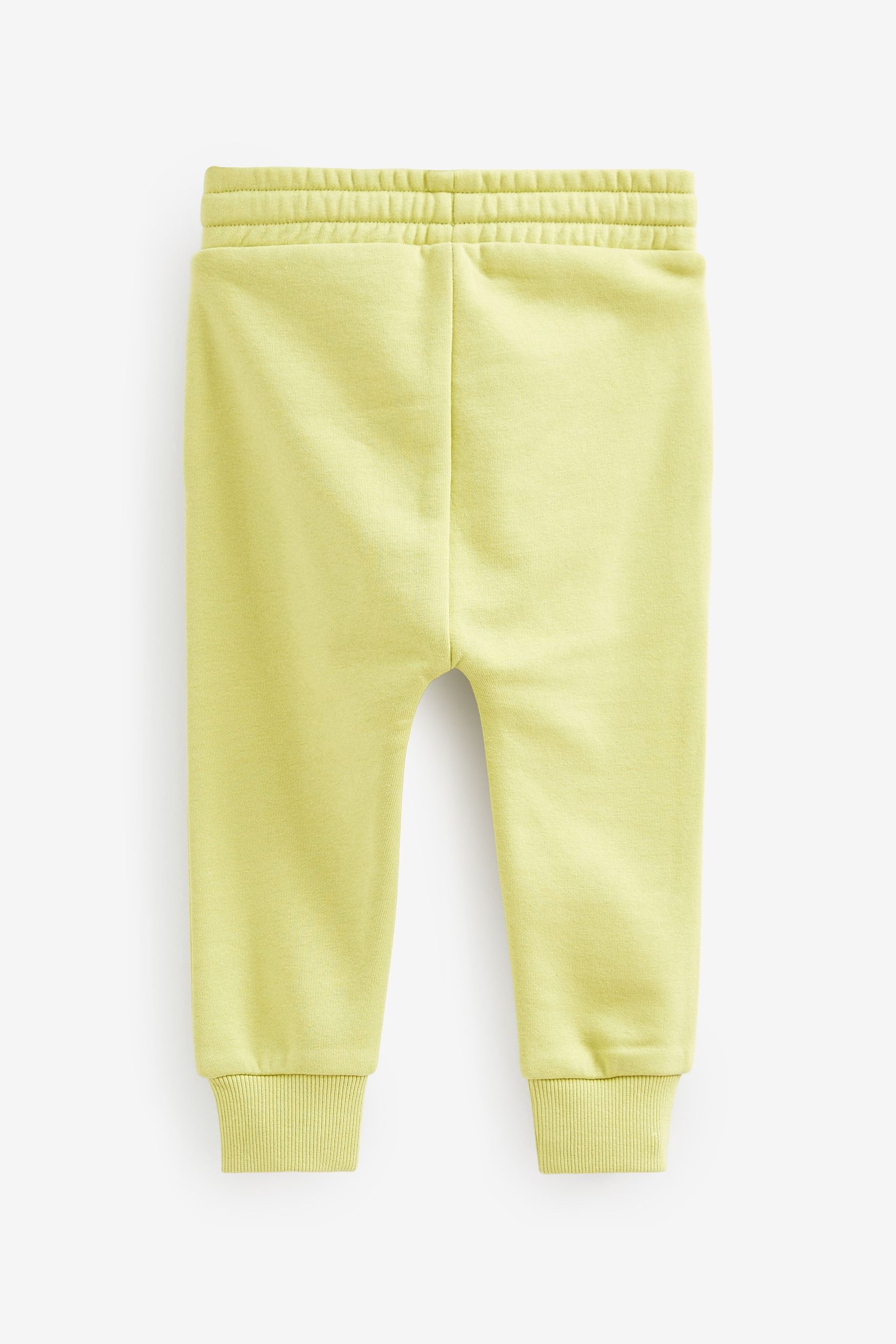 Lime Green Jersey Sweatshirt And Joggers Set (3mths-7yrs)