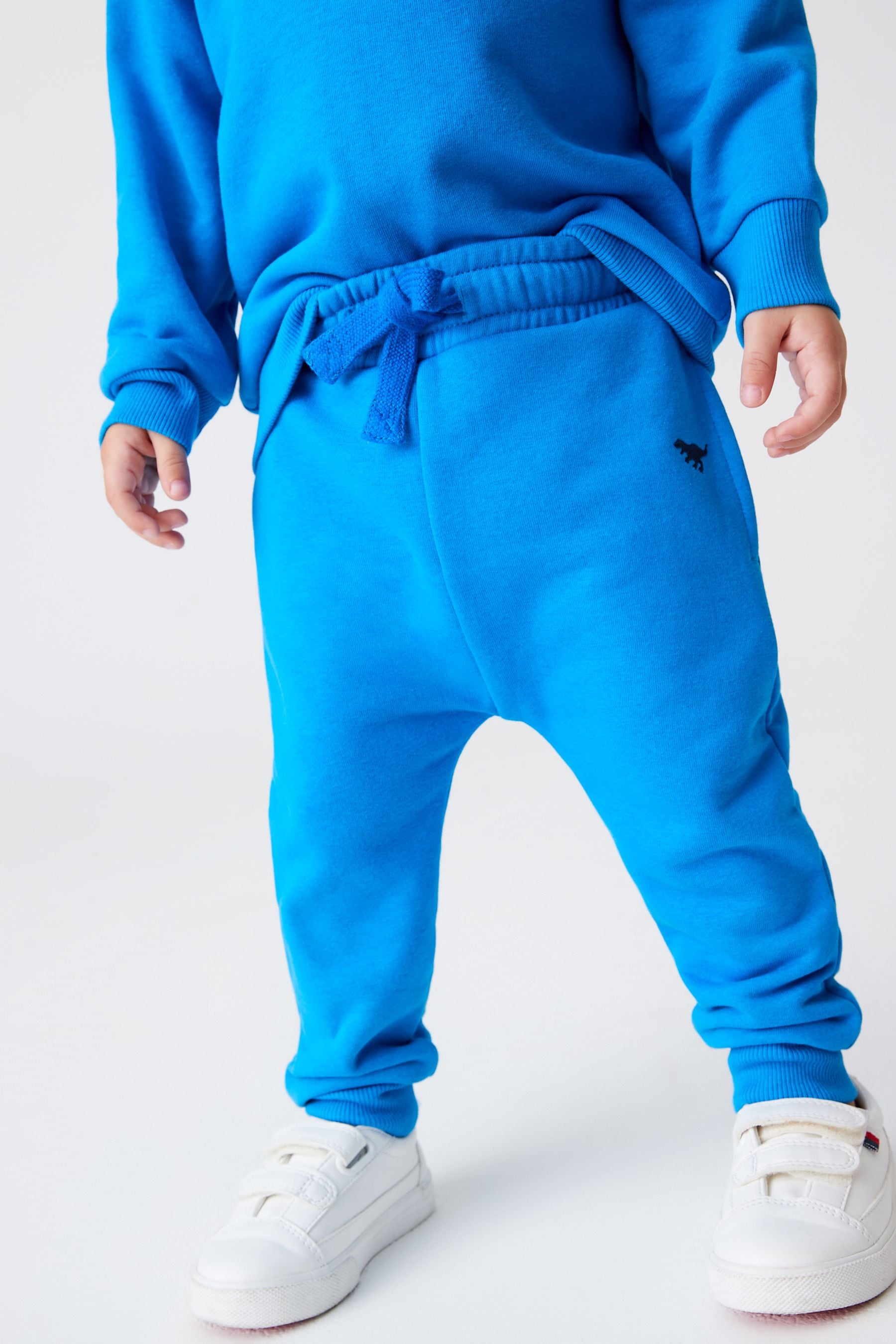 Bright Blue Jersey Sweatshirt And Joggers Set (3mths-7yrs)