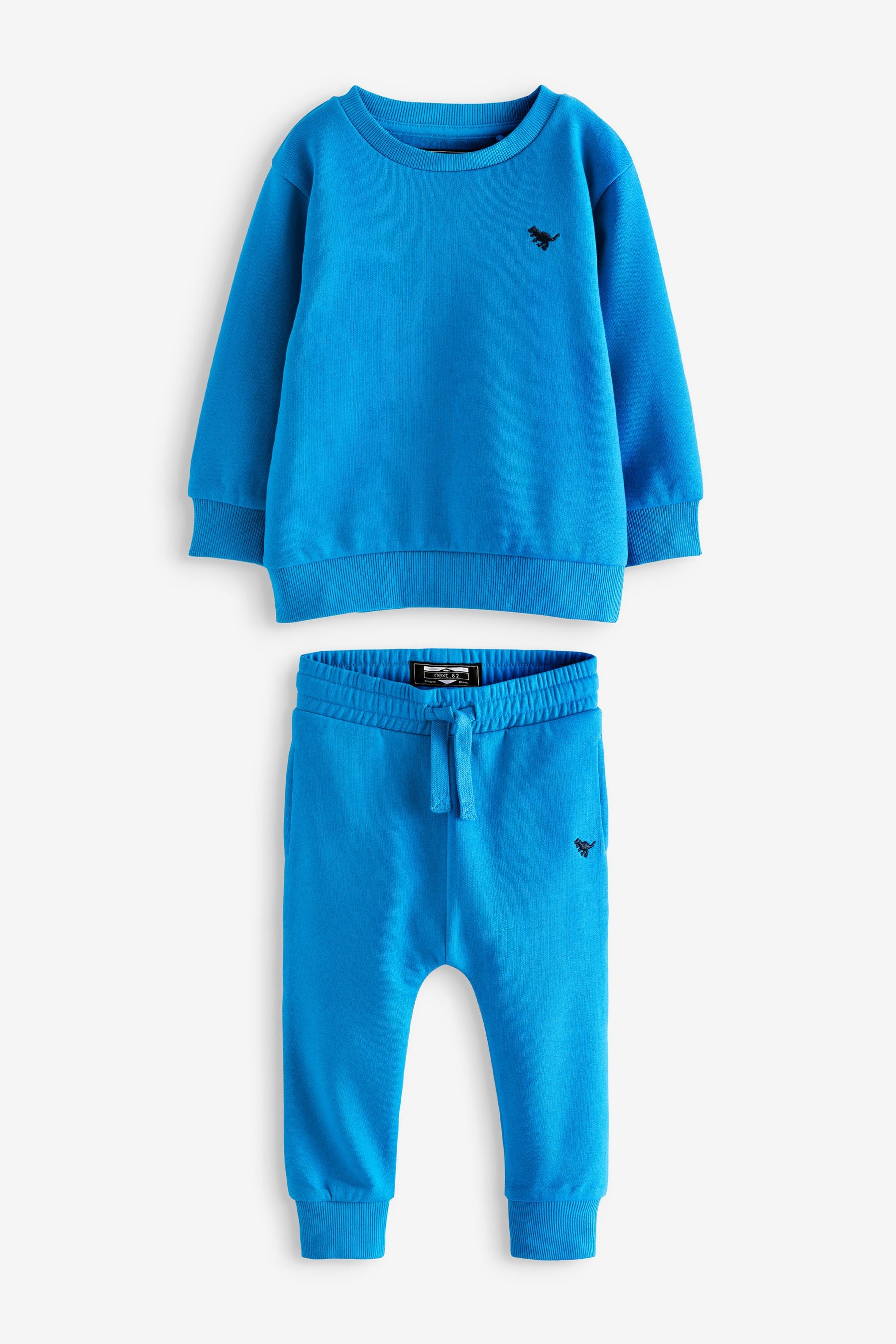 Bright Blue Jersey Sweatshirt And Joggers Set (3mths-7yrs)