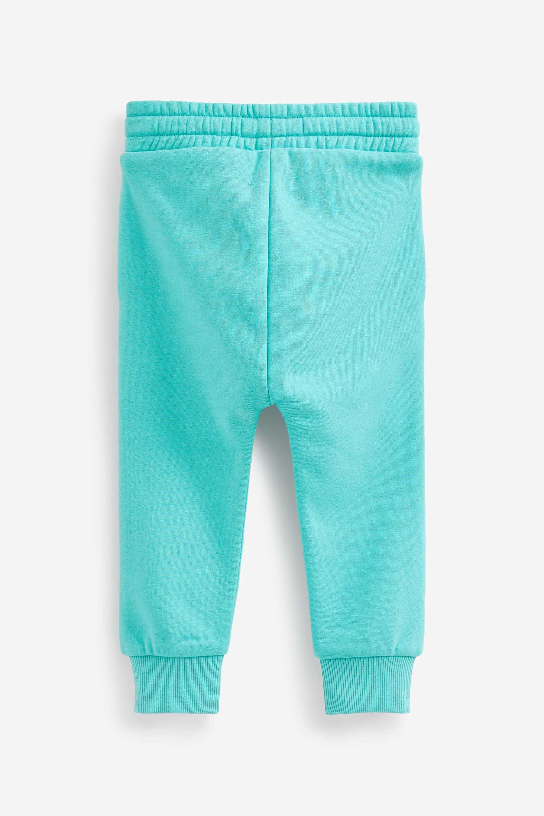 Aqua Blue Jersey Sweatshirt And Joggers Set (3mths-7yrs)