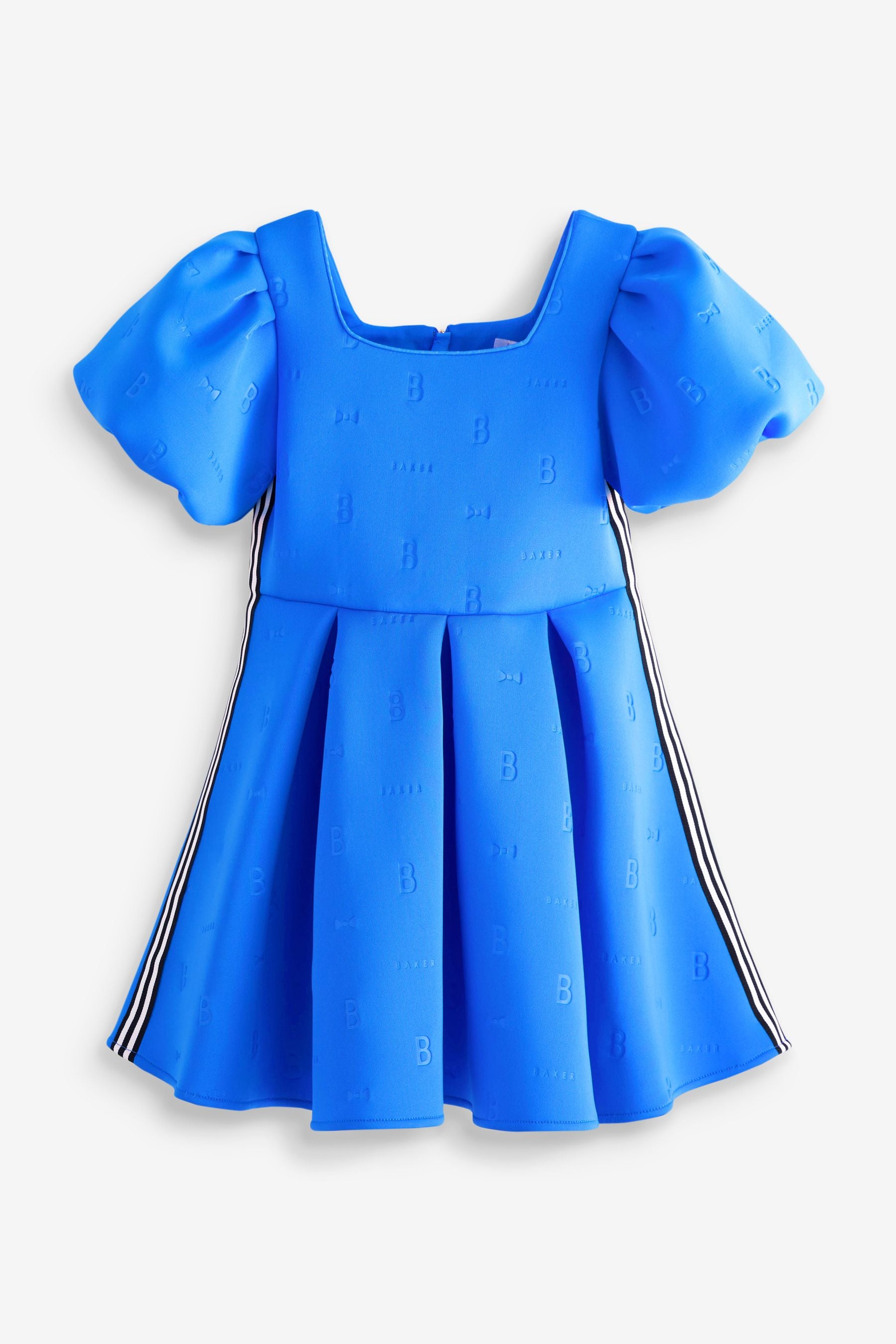 Cobalt Blue Baker by Ted Baker Embossed Scuba Dress