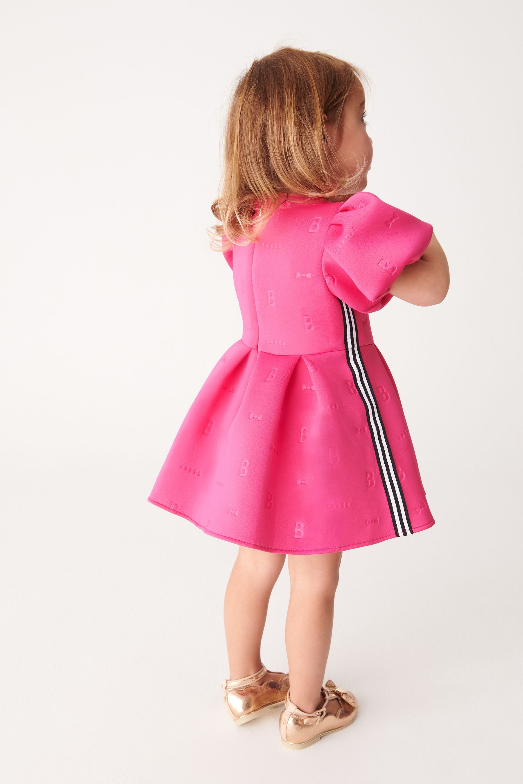 Bright Pink Baker by Ted Baker Scuba Dress