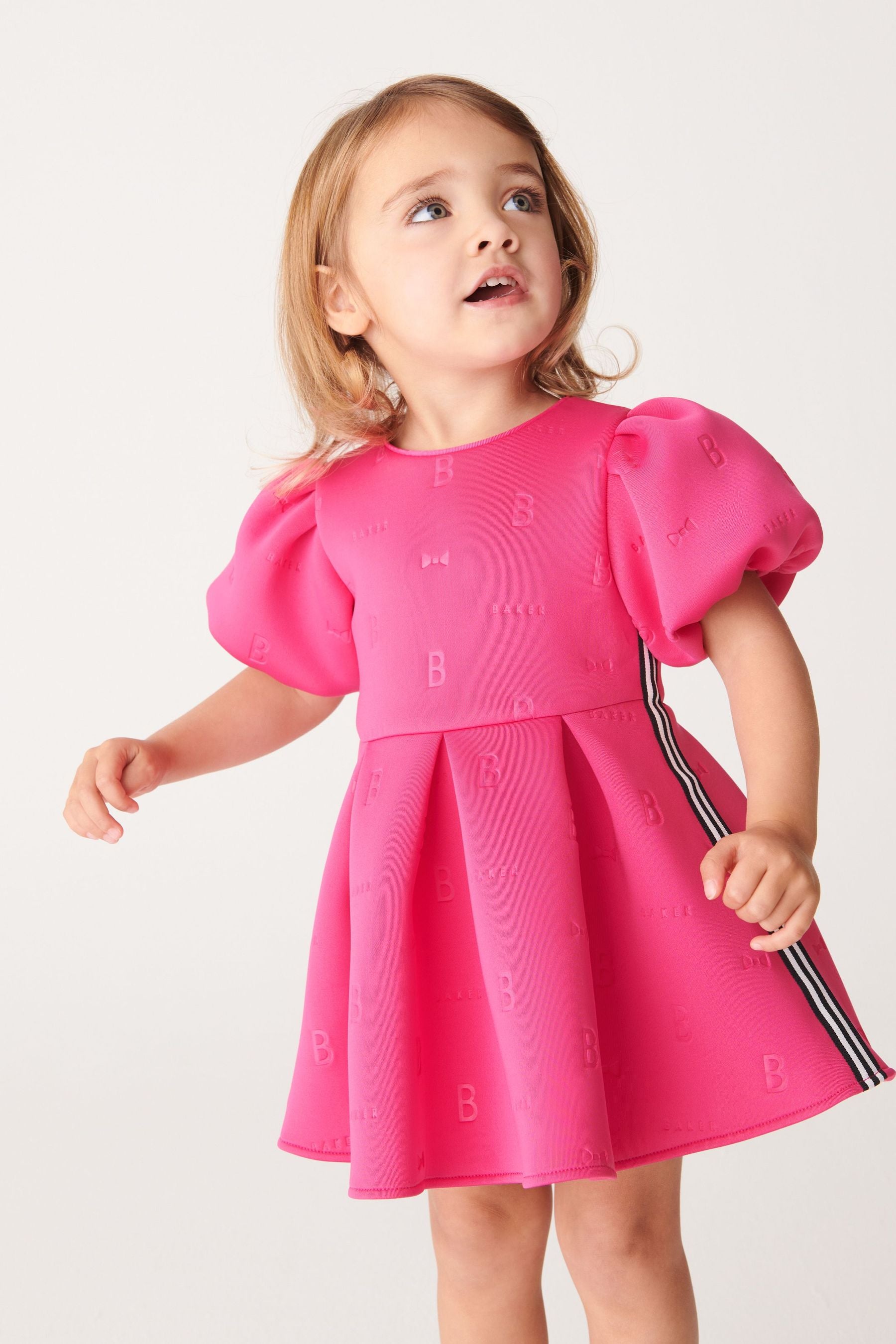 Bright Pink Baker by Ted Baker Scuba Dress