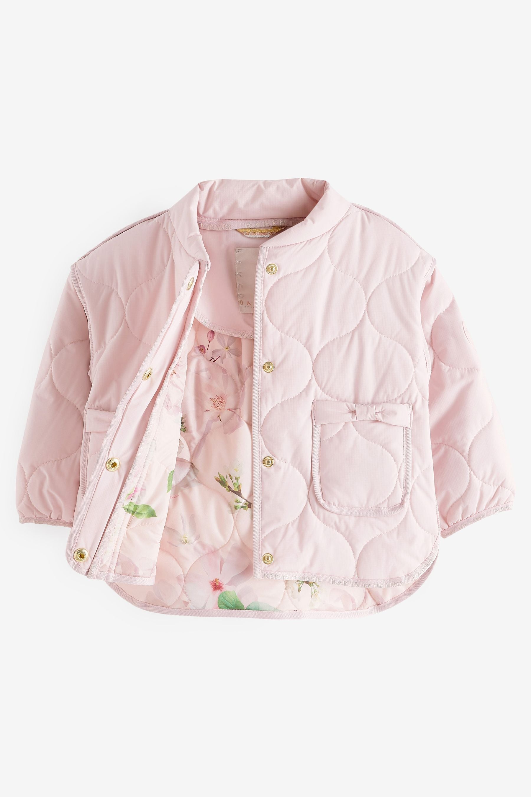 Pink Baker by Ted Baker Pink Quilted Jacket