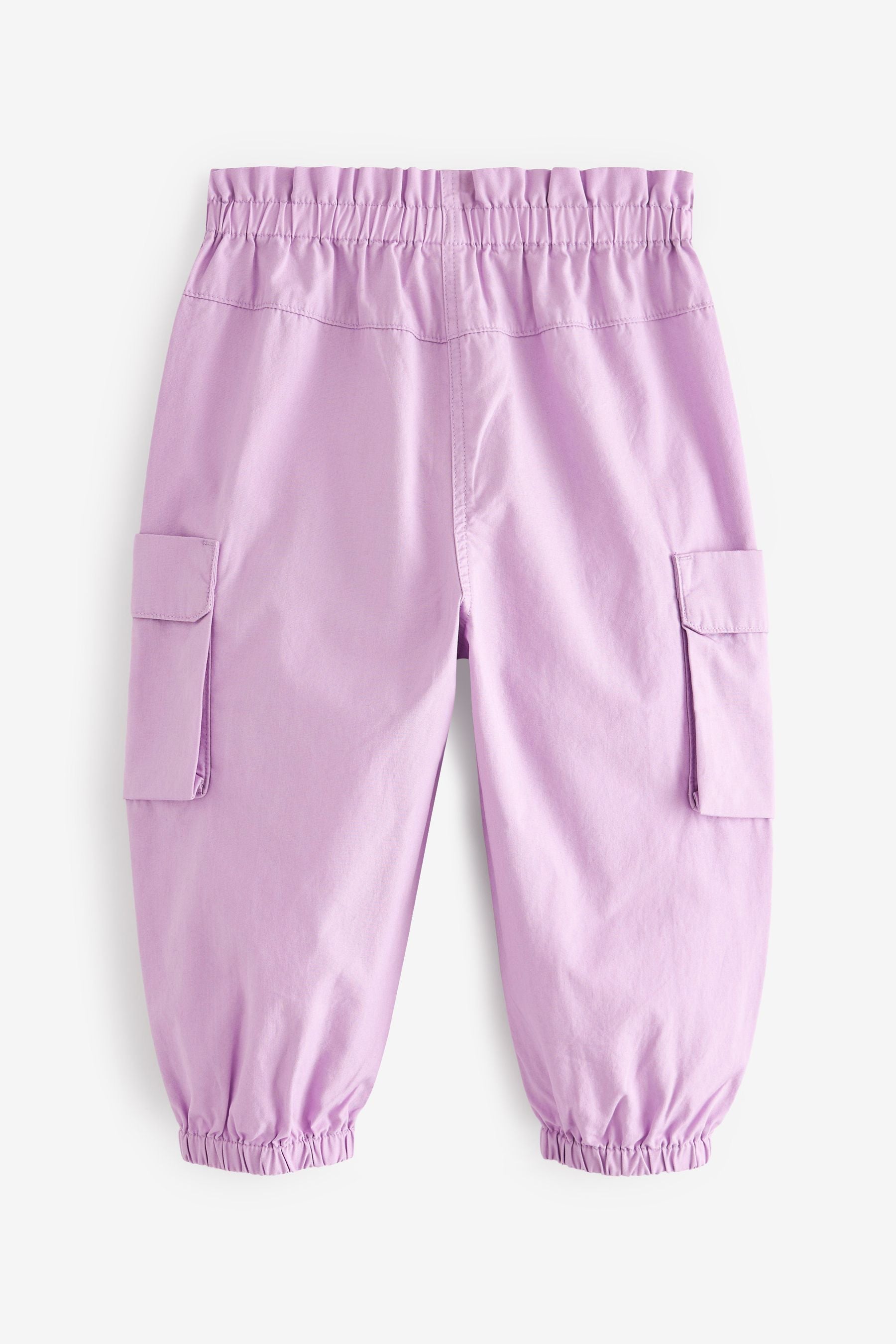 Purple Cargo Pocket Trousers (3mths-7yrs)