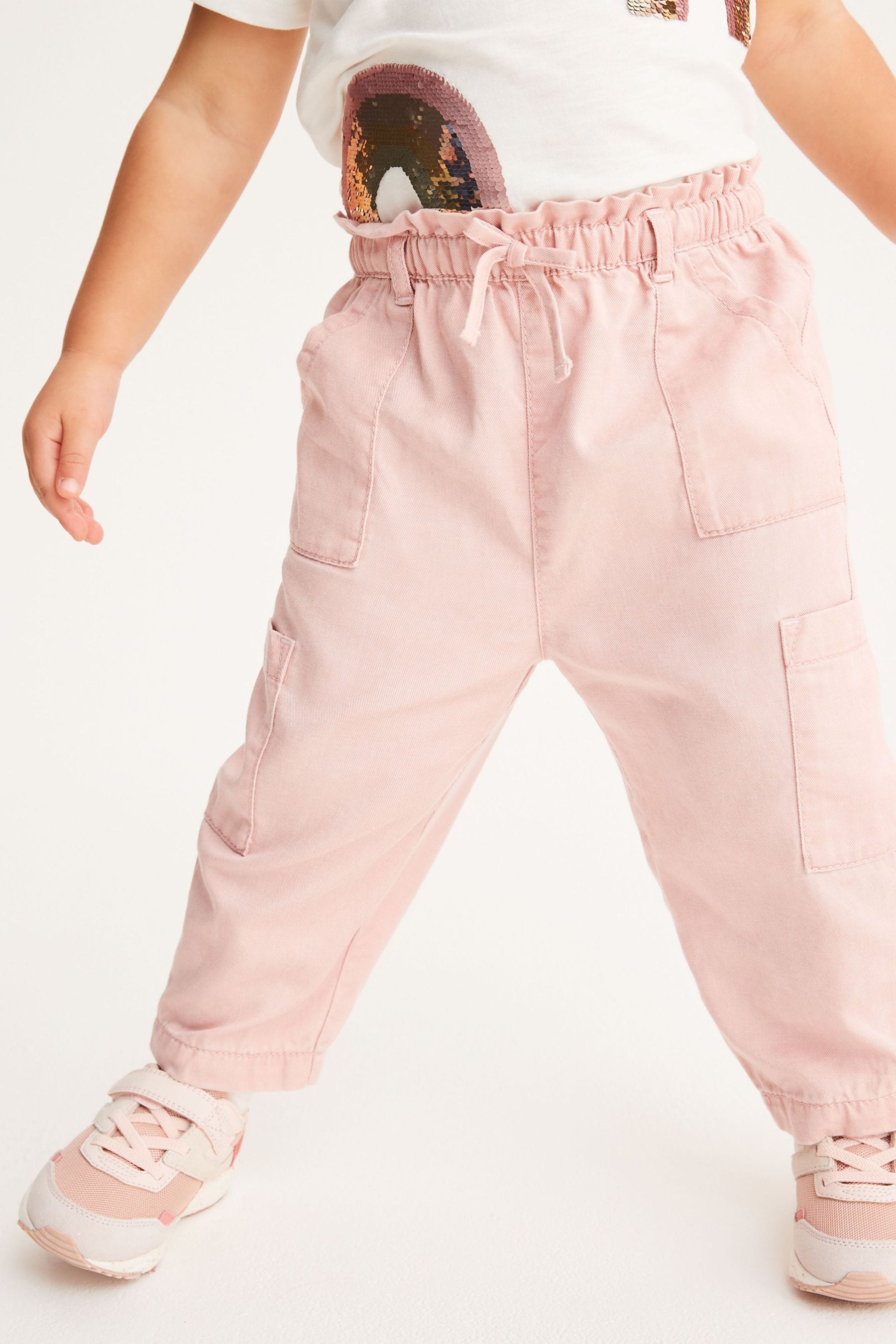 Pink Cargo Trousers (3mths-7yrs)