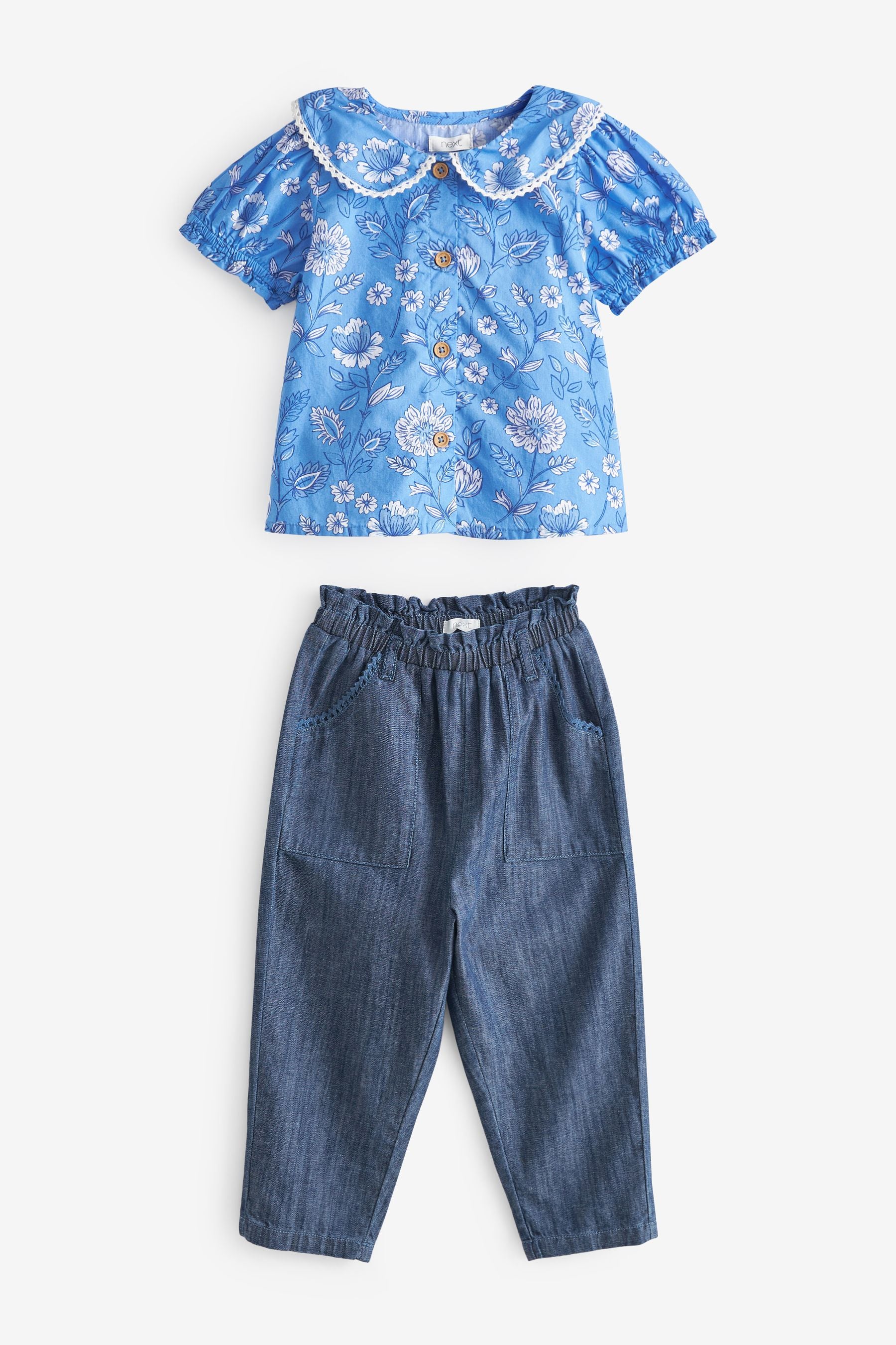 Blue 2 Piece Set (3mths-7yrs)