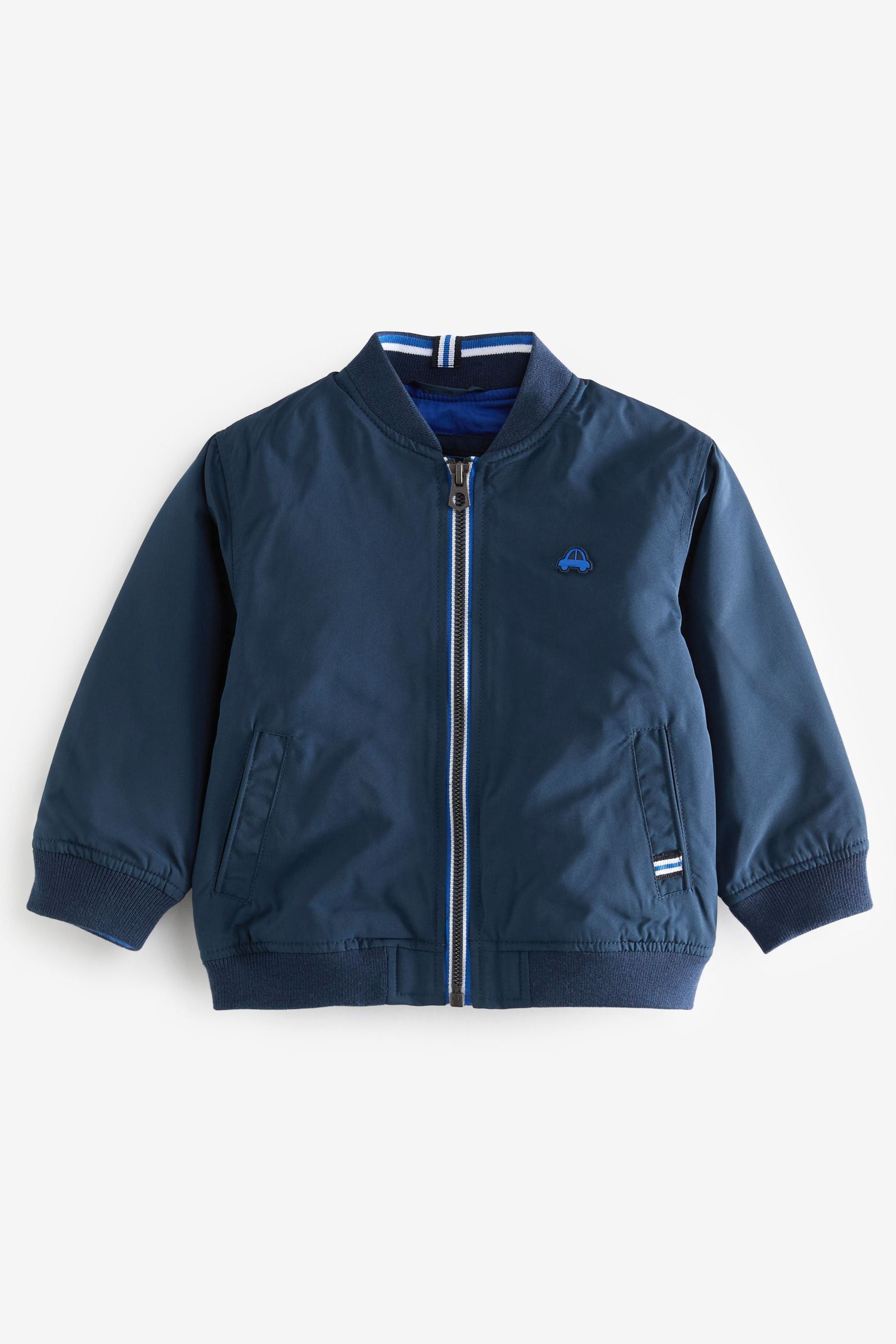 Navy Blue Harrington Jacket (3mths-7yrs)