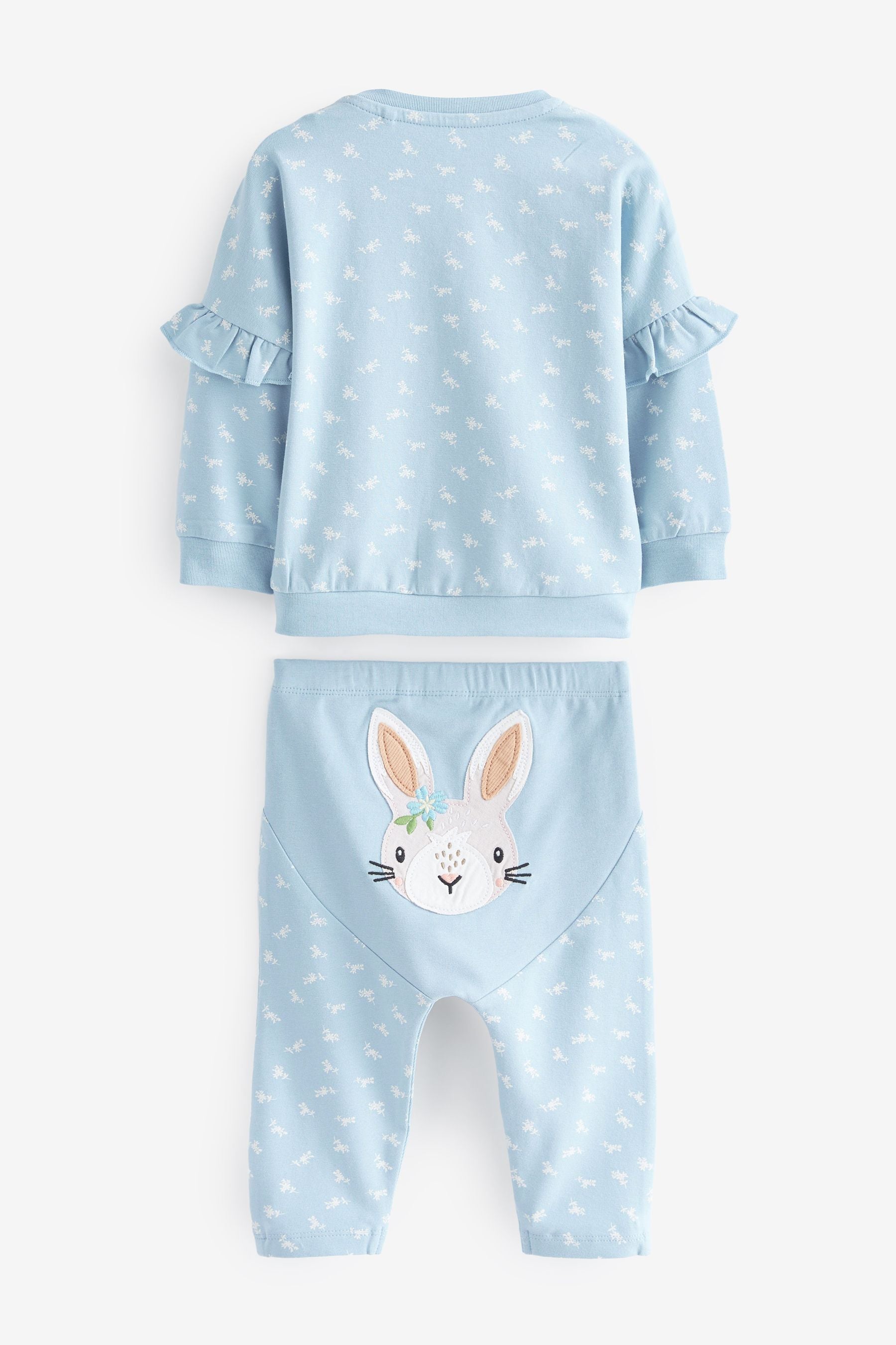 Blue Bunny 2 Piece Legging and Top Set