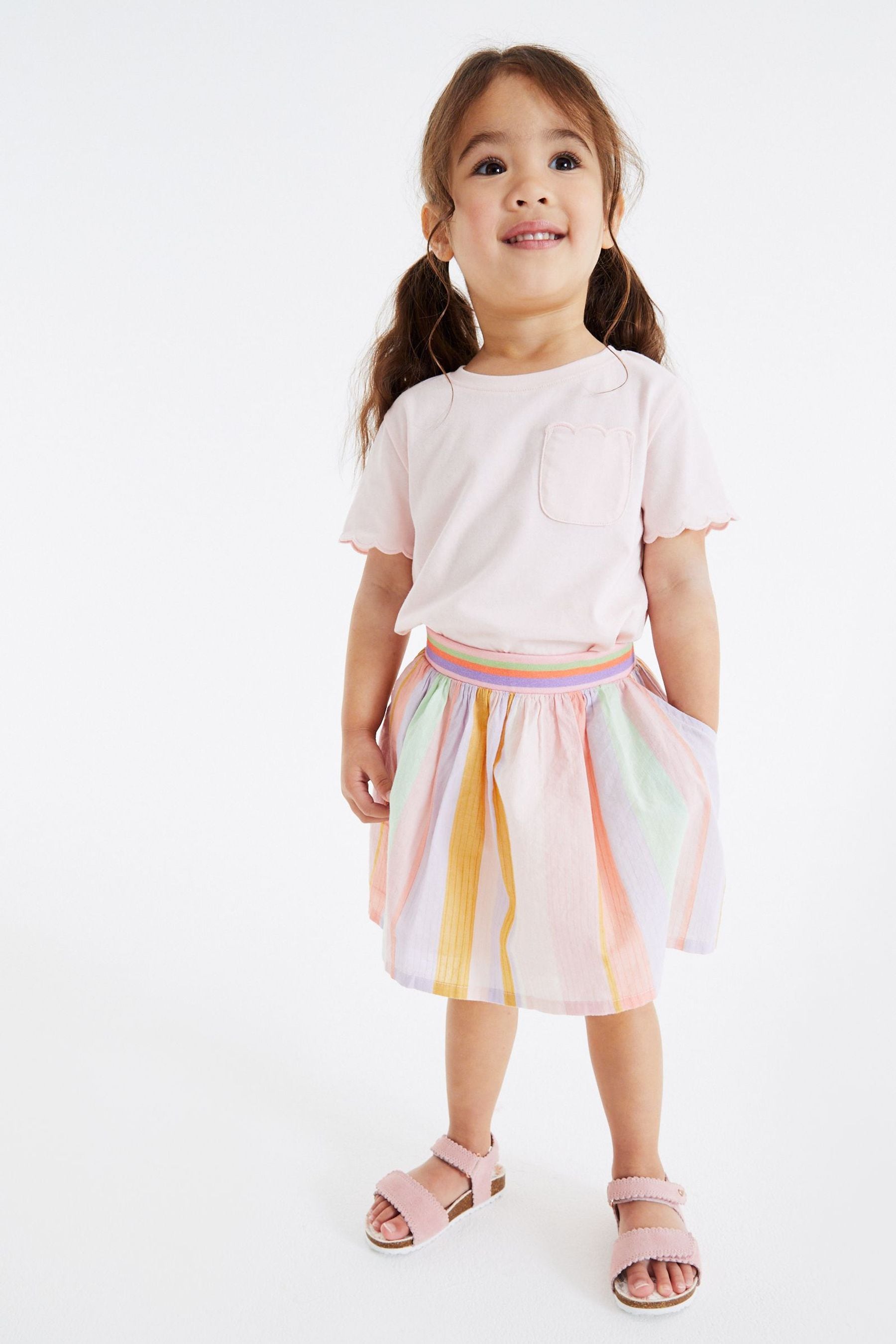 Multi Rainbow Skirt (3mths-7yrs)