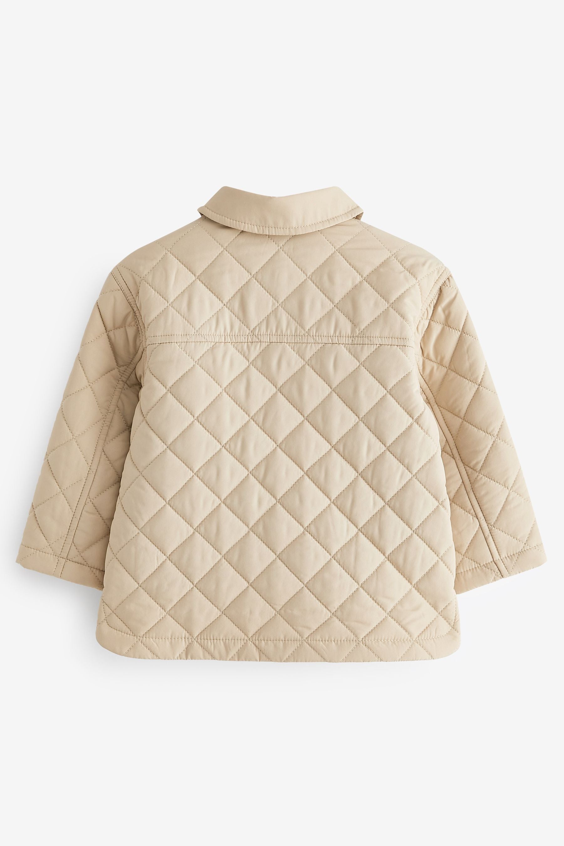 Neutral Lightweight Quilted Jacket (3mths-10yrs)