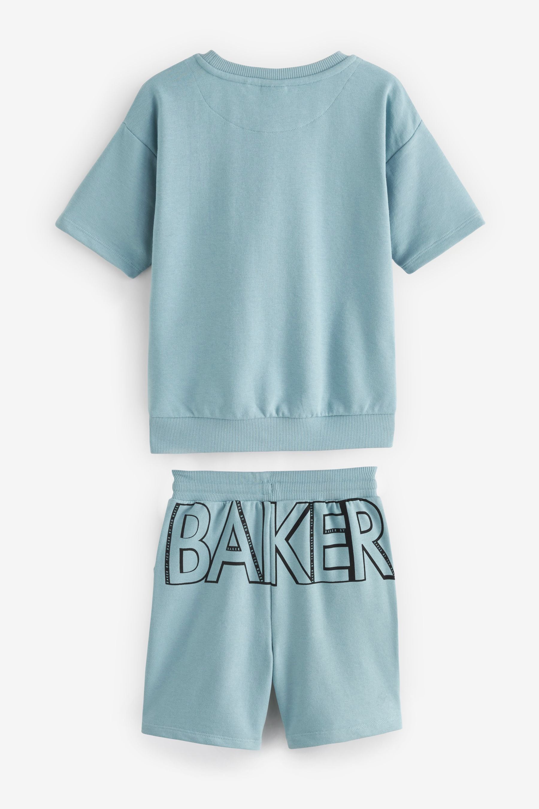 Blue Baker by Ted Baker Letter Sweater and Shorts Set