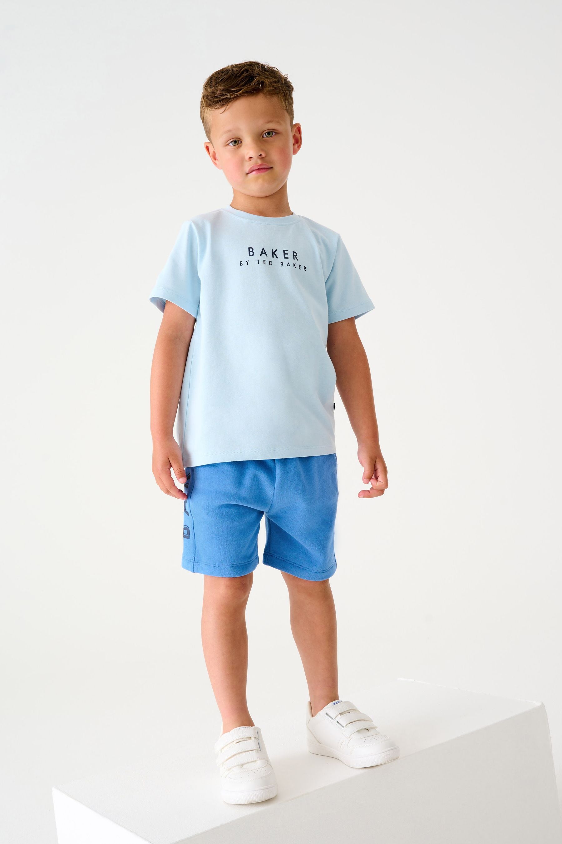 Blue Baker by Ted Baker T-Shirt and Sweat Short Set