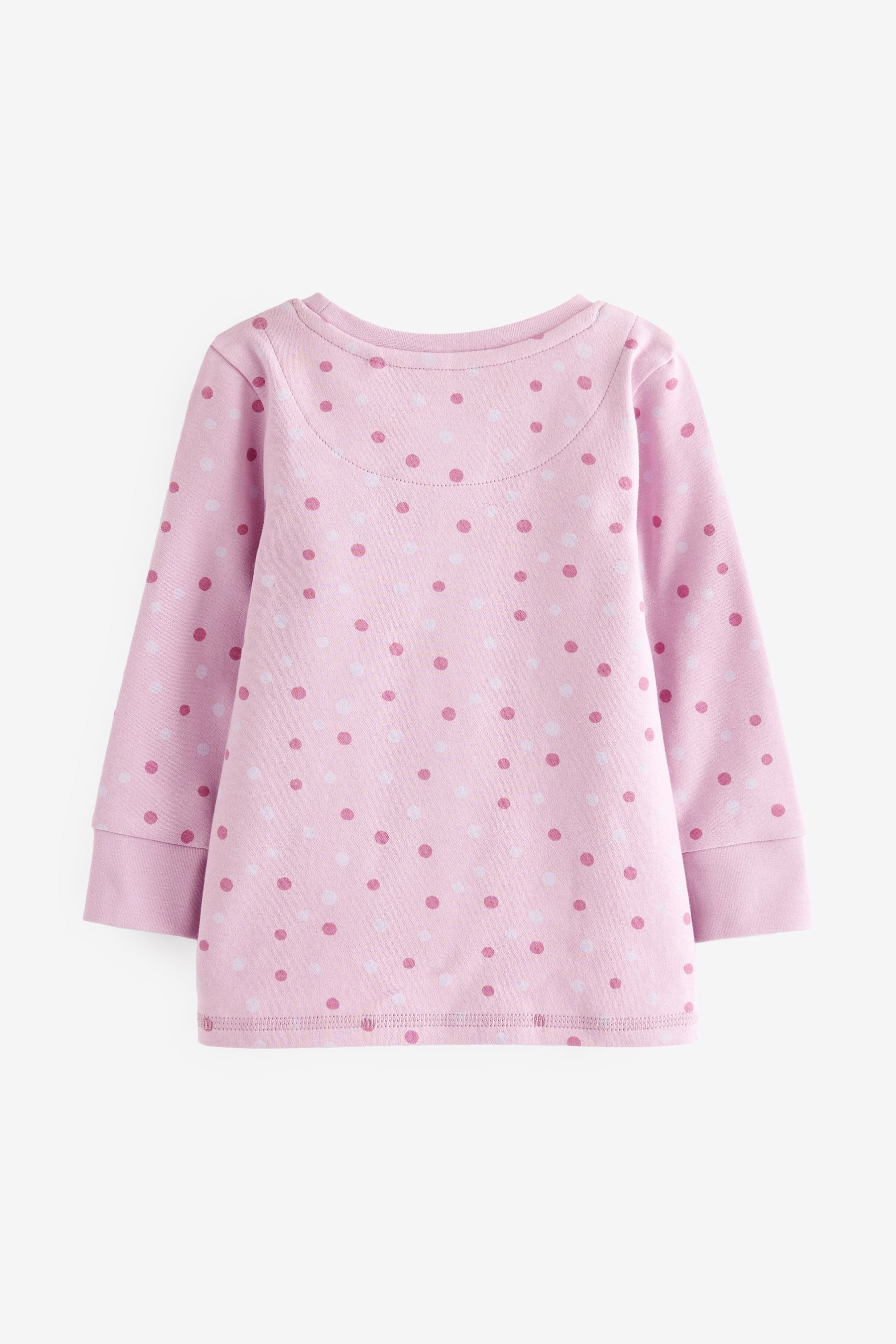 Pink/Purple Star 3 pack snuggle pyjama (9mths-8yrs)