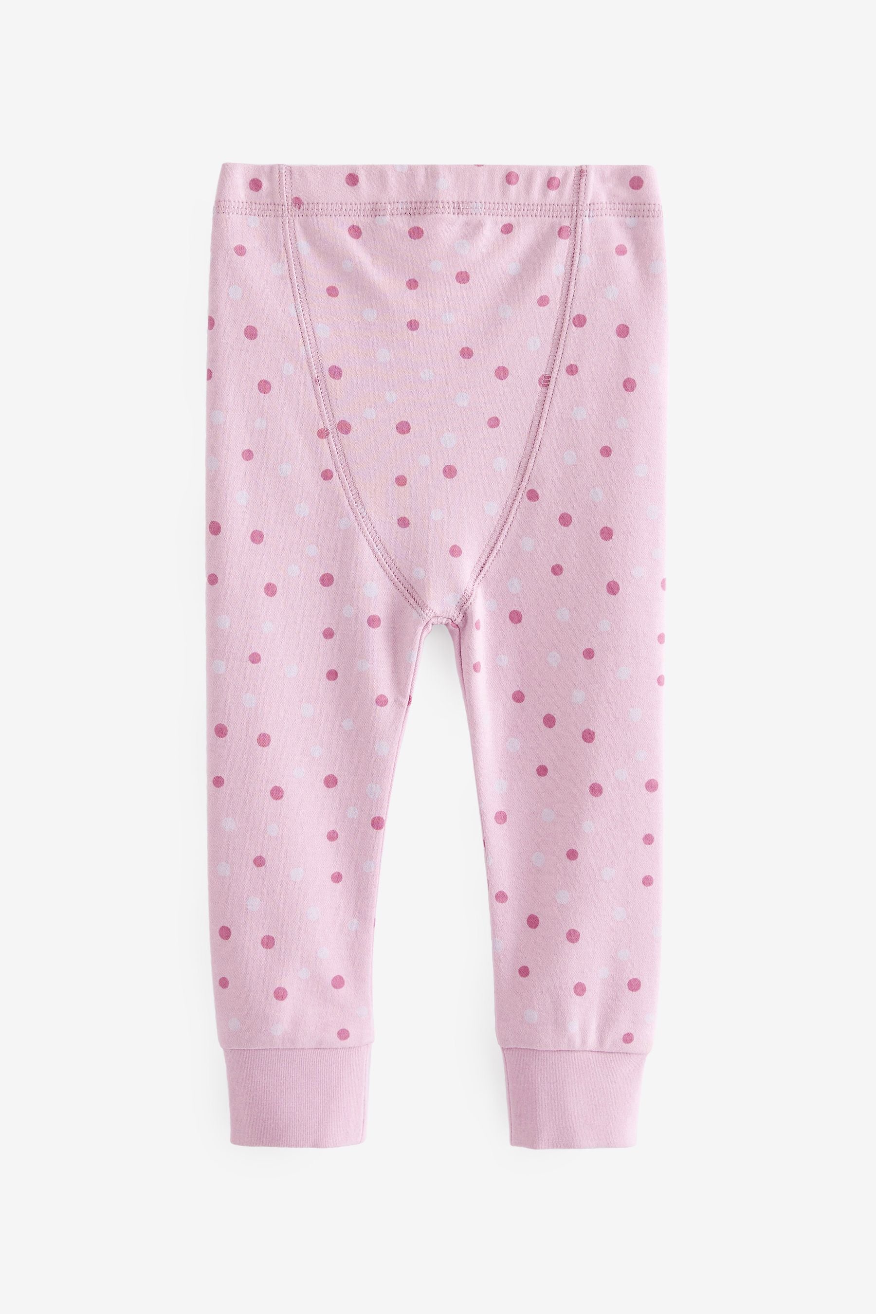 Pink/Purple Star 3 pack snuggle pyjama (9mths-8yrs)