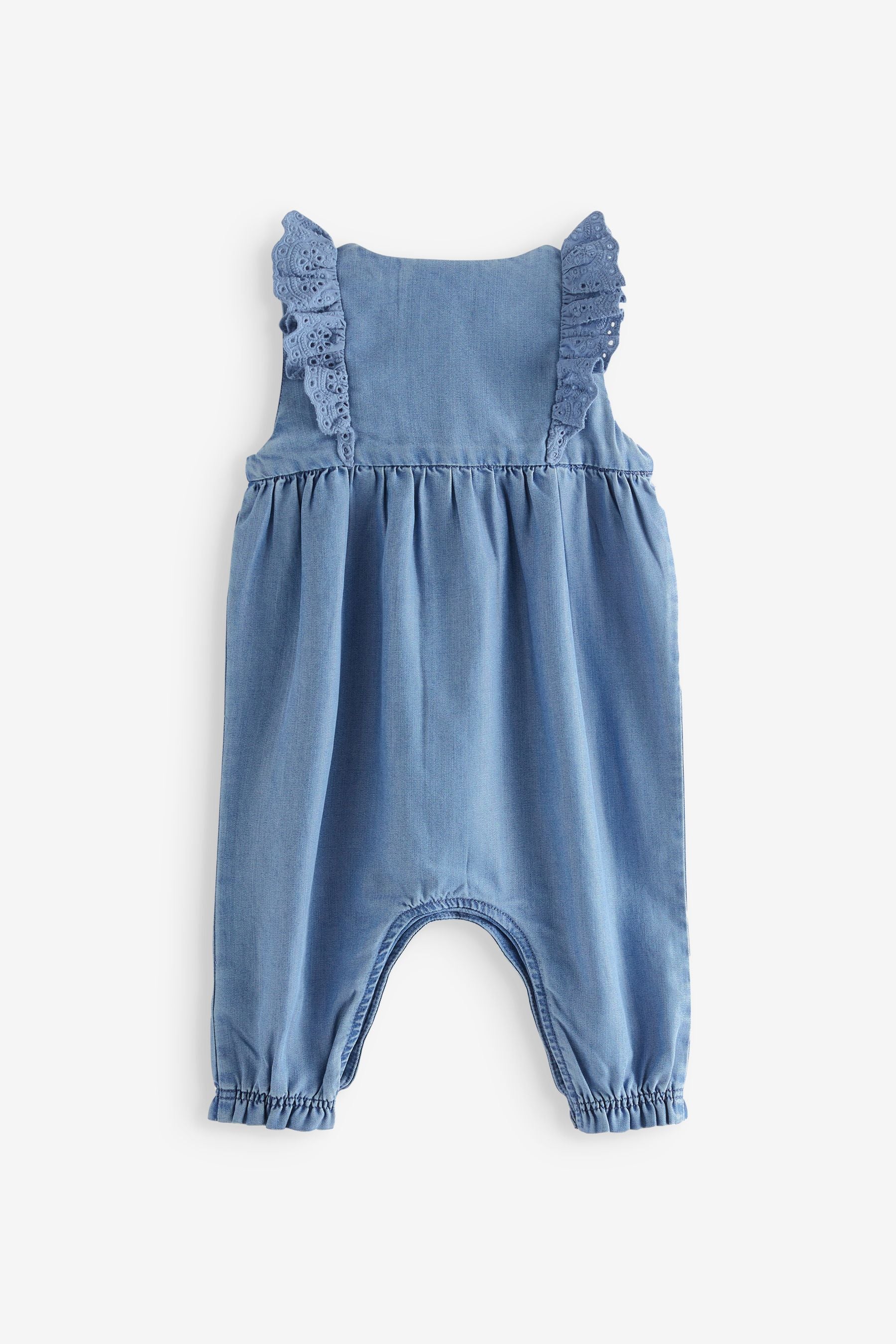 Blue Denim Baby Jumpsuit (0mths-2yrs)