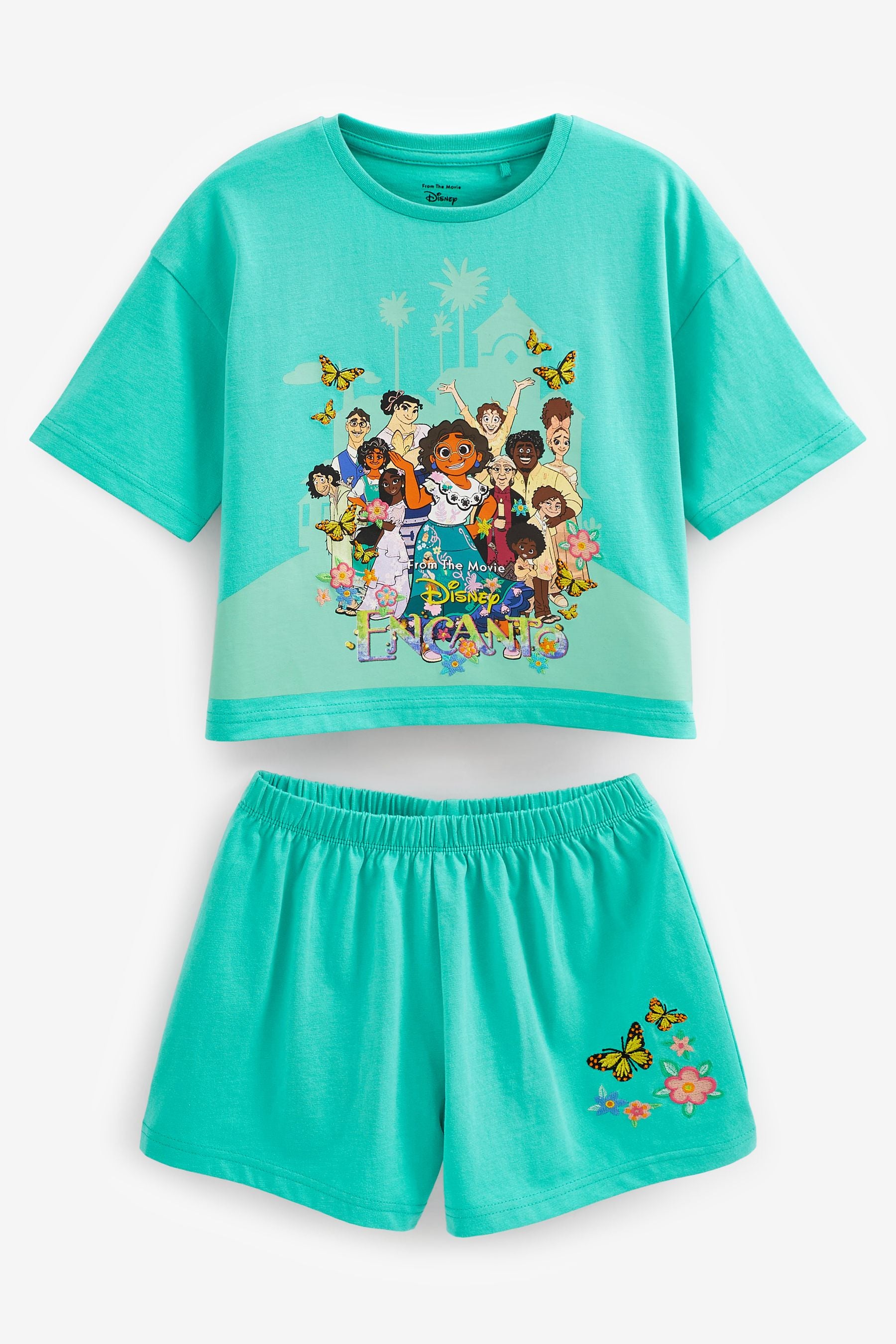 Disney Encanto License Green Short Pyjamas (3-16yrs)