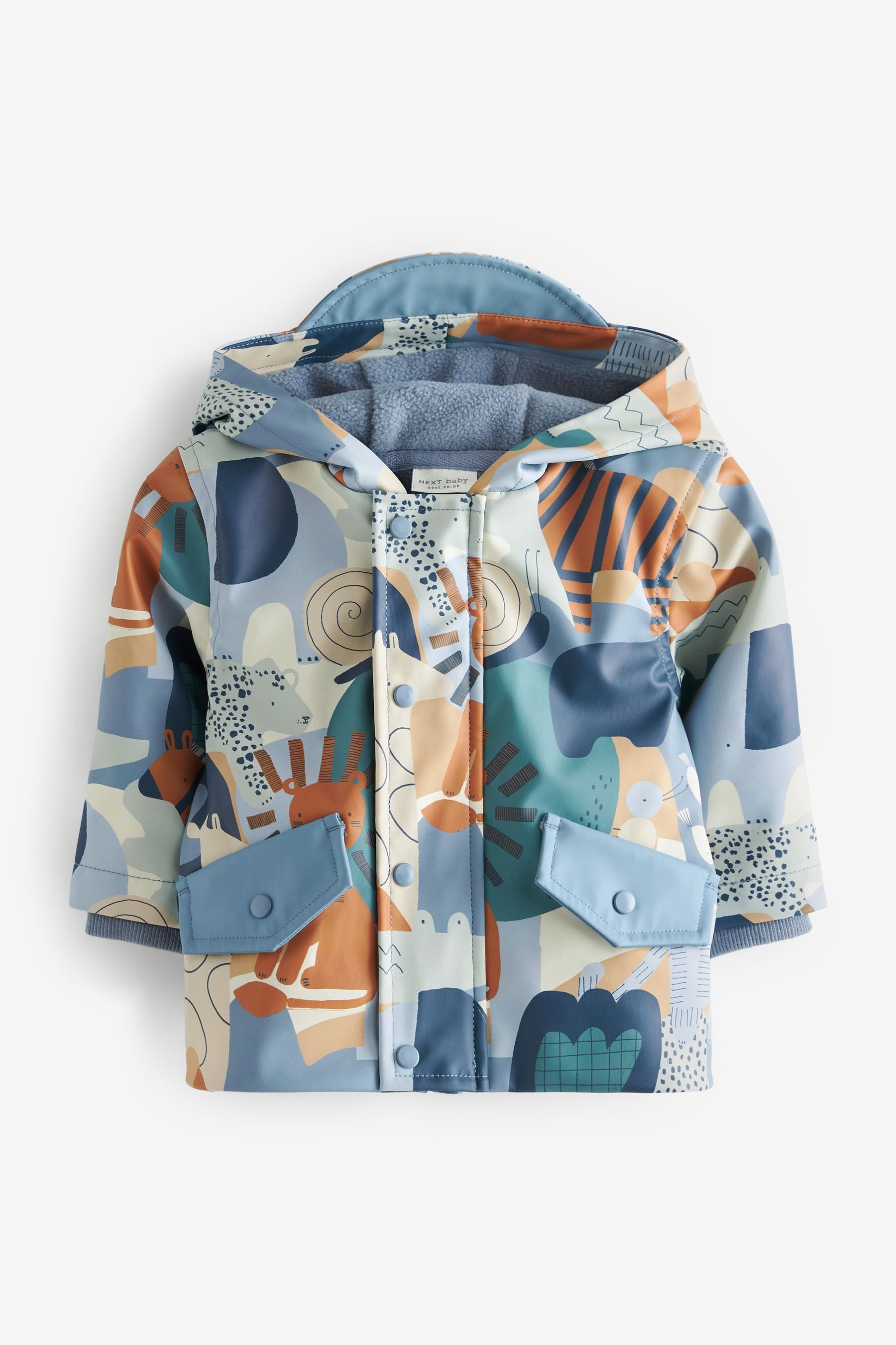 Blue Safari Baby Rubberised Coat (0mths-2yrs)