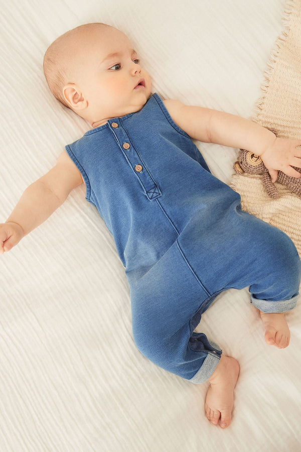 Denim Baby Jumpsuit (0mths-2yrs)