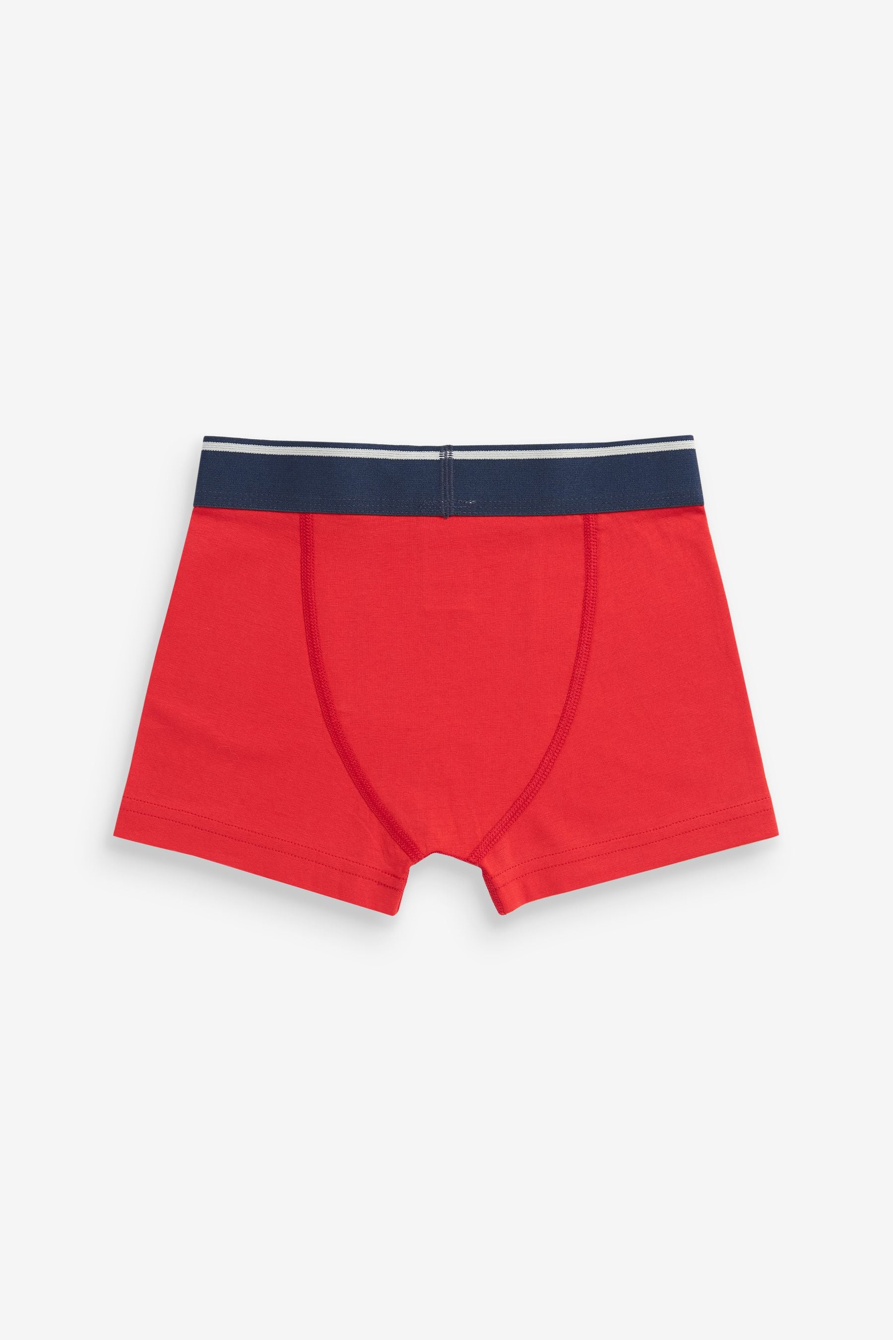 Red/White/Navy Blue London Trunks 5 Pack (1.5-12yrs)