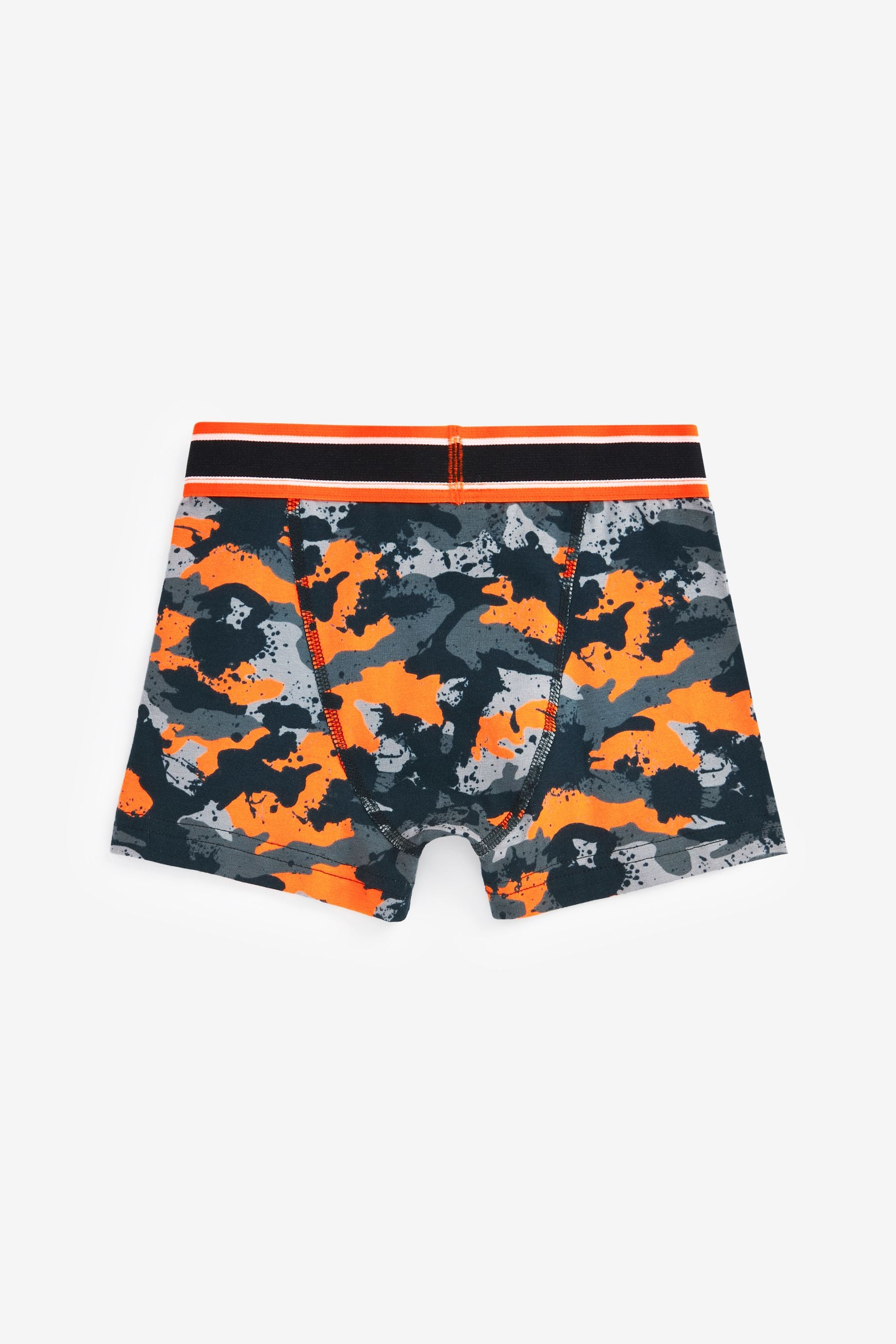 Fluro Camoflage 5 Pack Trunks (2-16yrs)