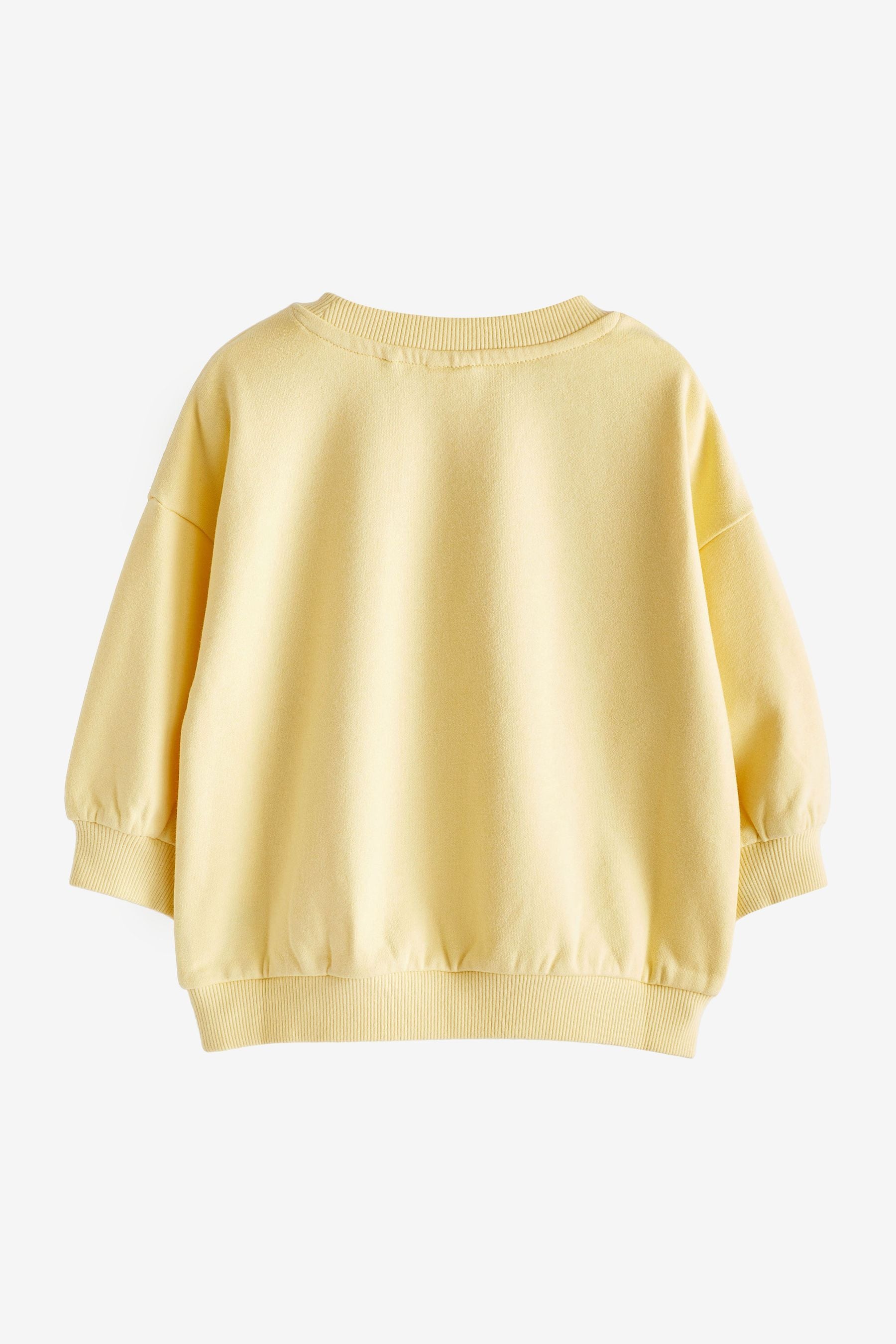 Yellow Bunny Sweatshirt (3mths-7yrs)