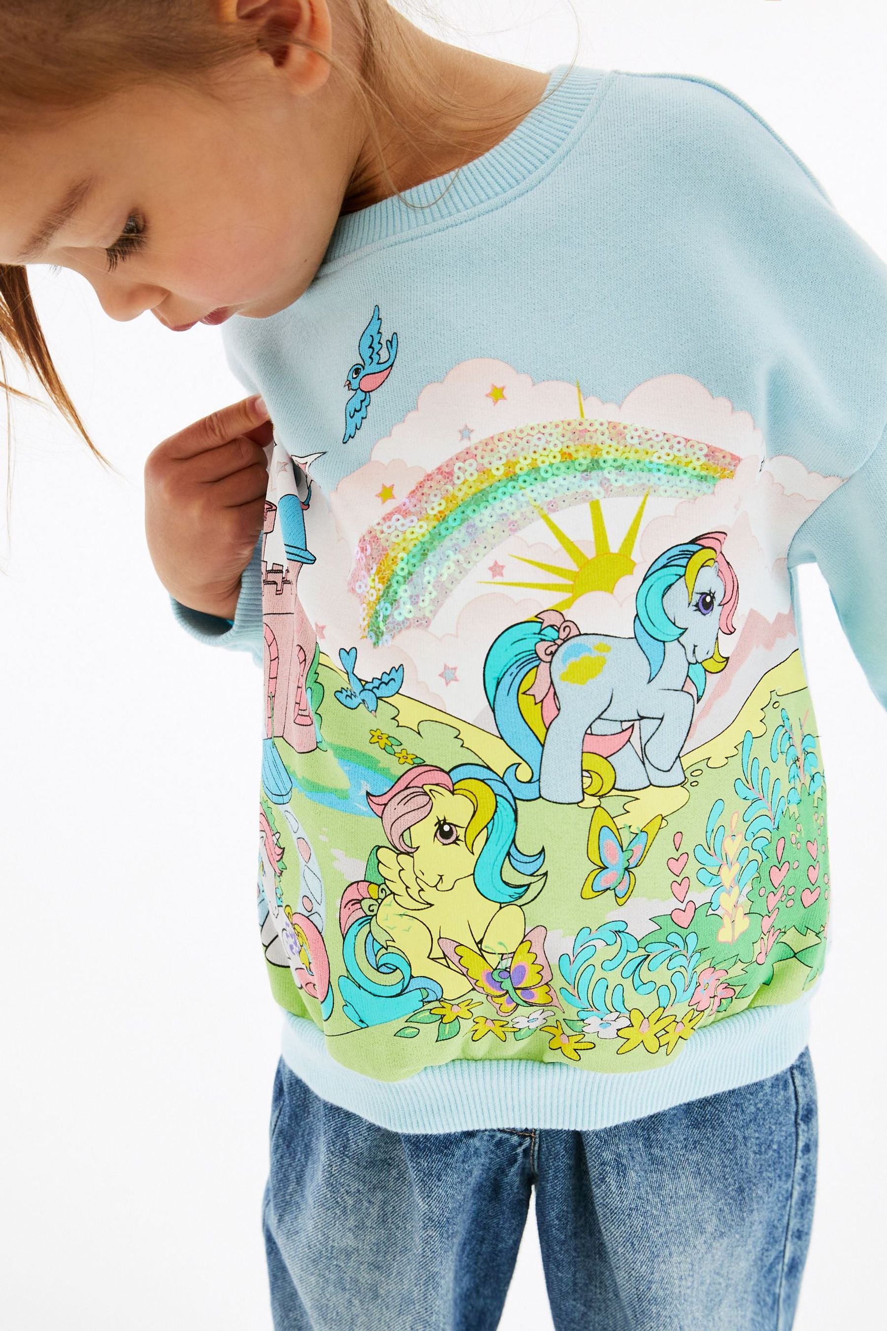 Blue My Little Pony Sweatshirt (3mths-7yrs)