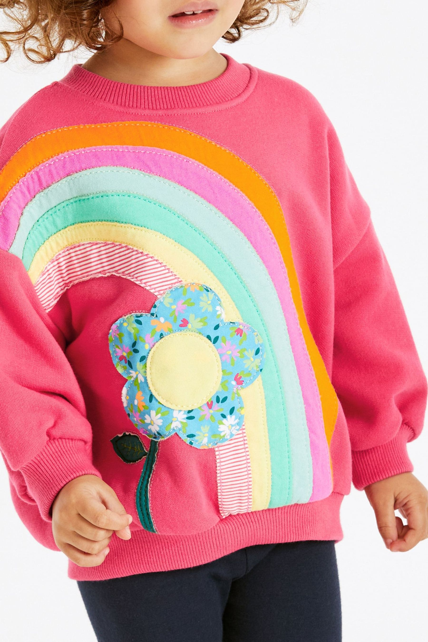 Rainbow Applique Sweatshirt (3mths-7yr