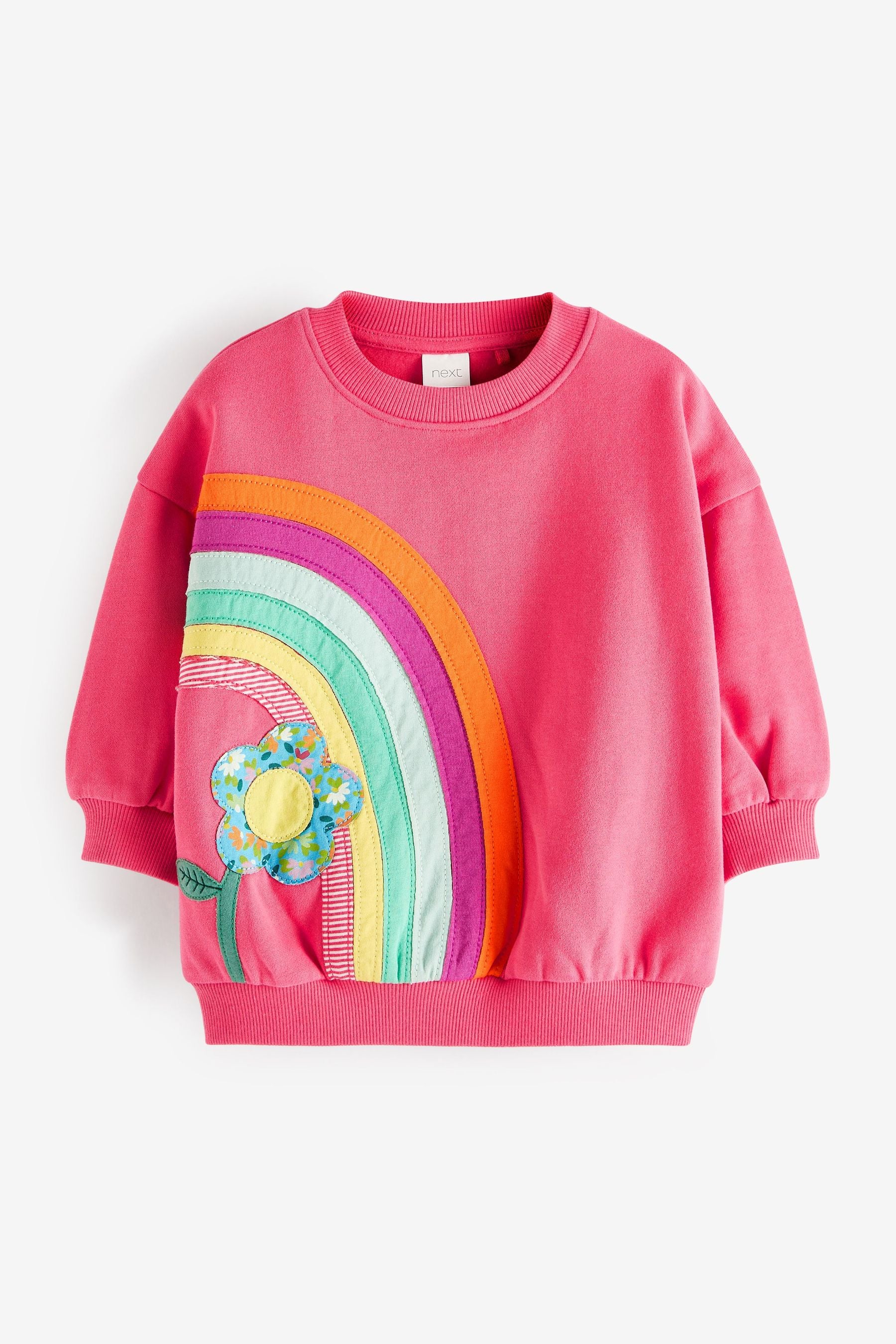 Rainbow Applique Sweatshirt (3mths-7yr