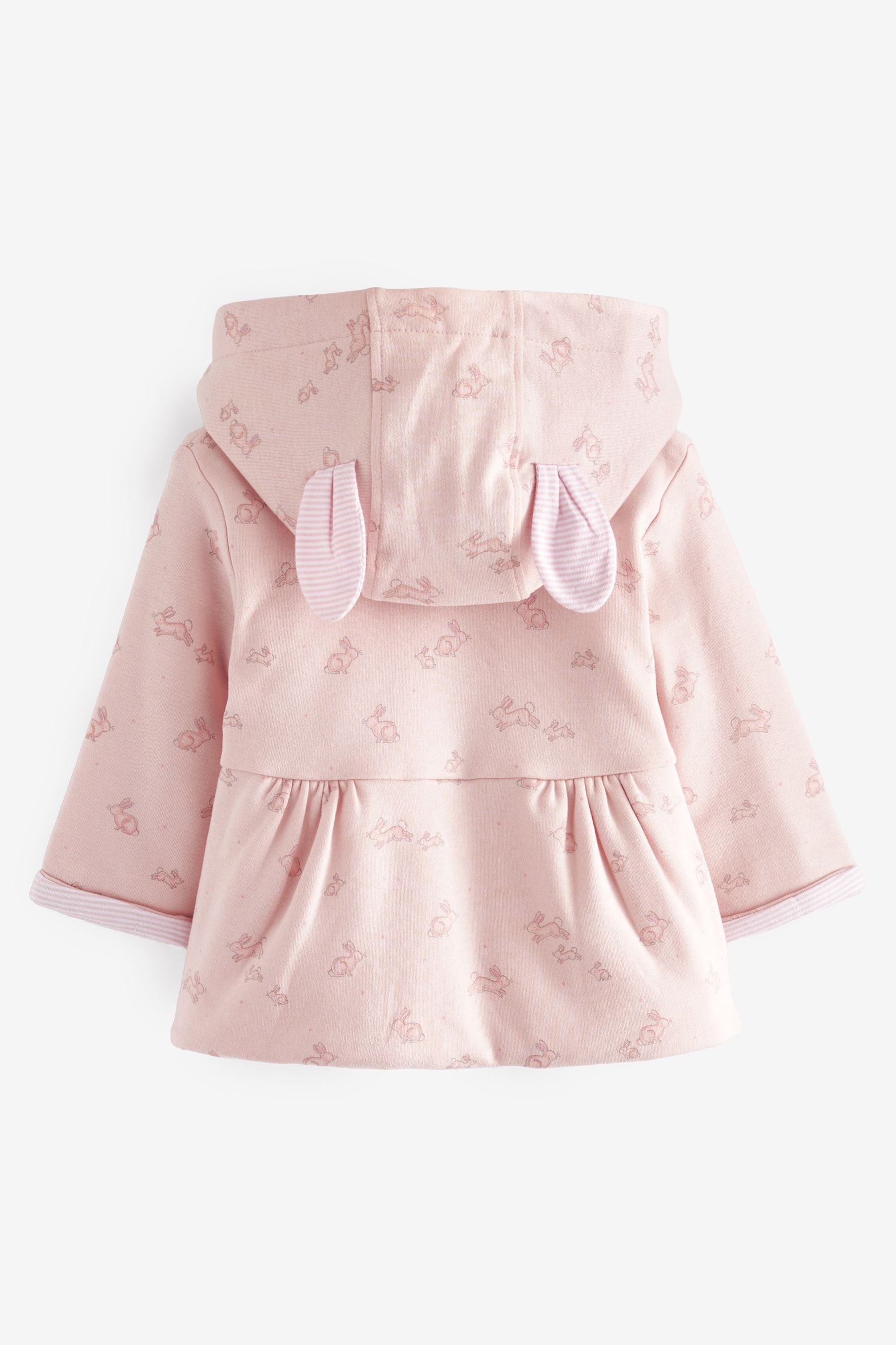 Pink Hooded Baby Jacket (0mths-2yrs)