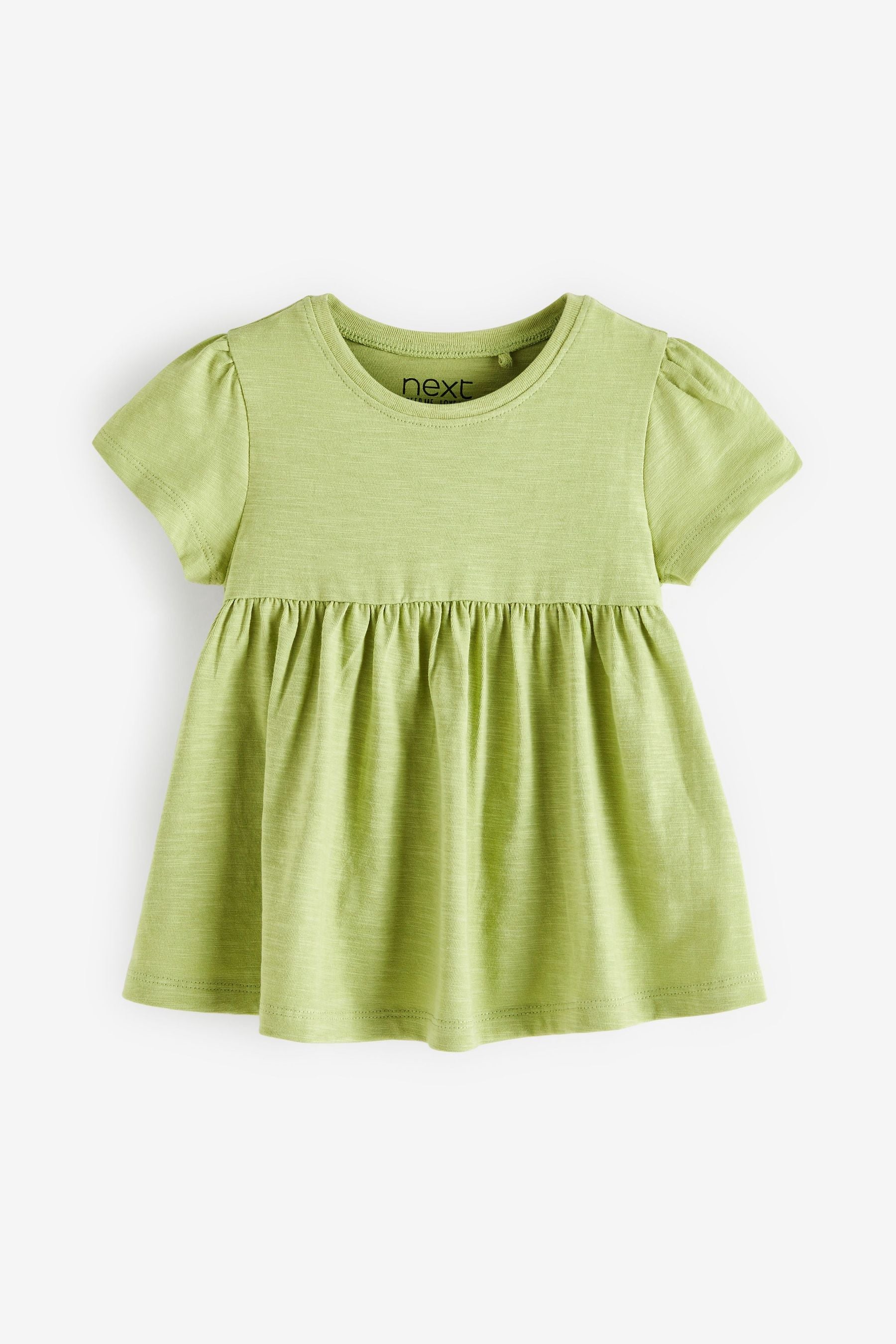 Sage Green Cotton T-Shirt (3mths-7yrs)