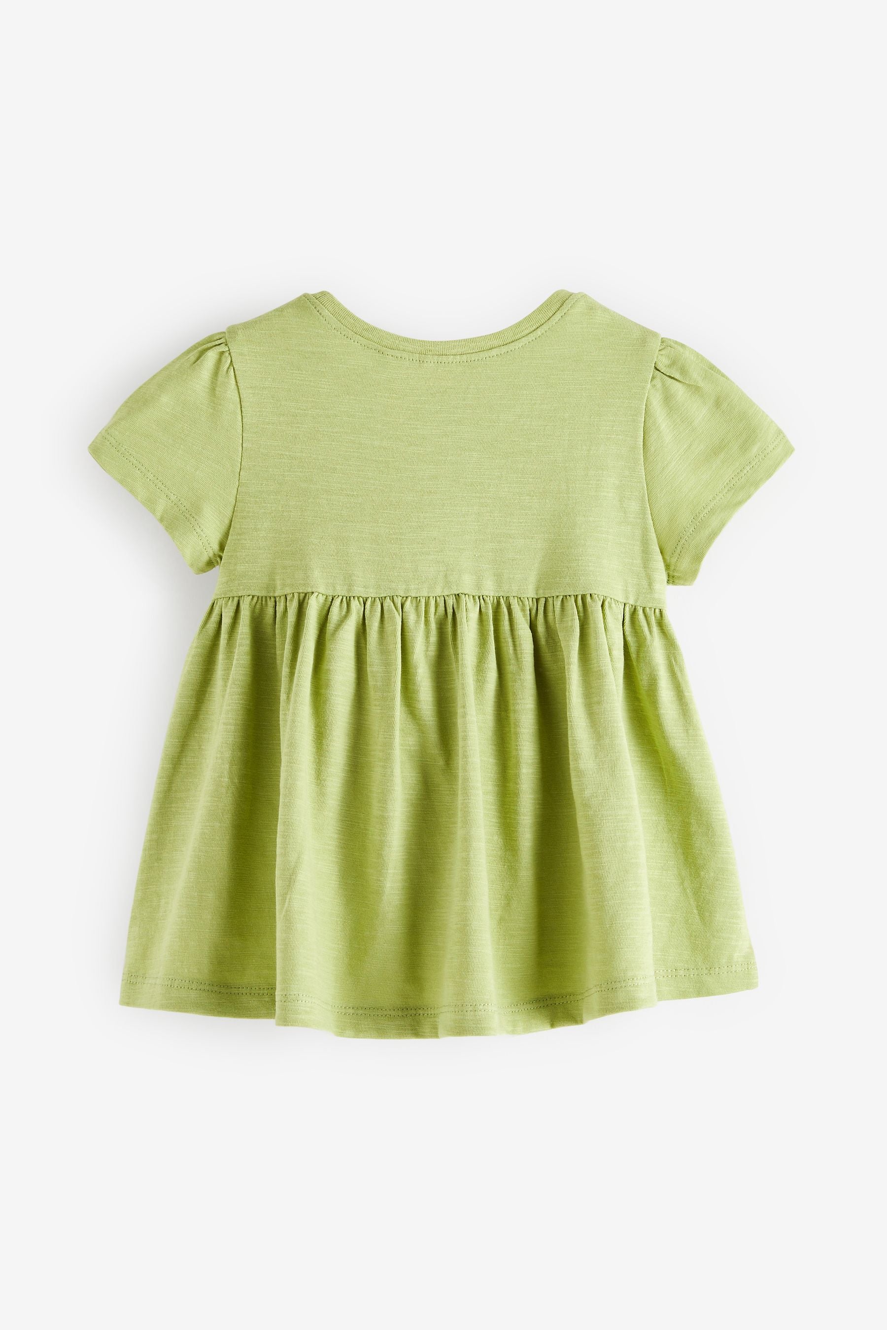 Sage Green Cotton T-Shirt (3mths-7yrs)