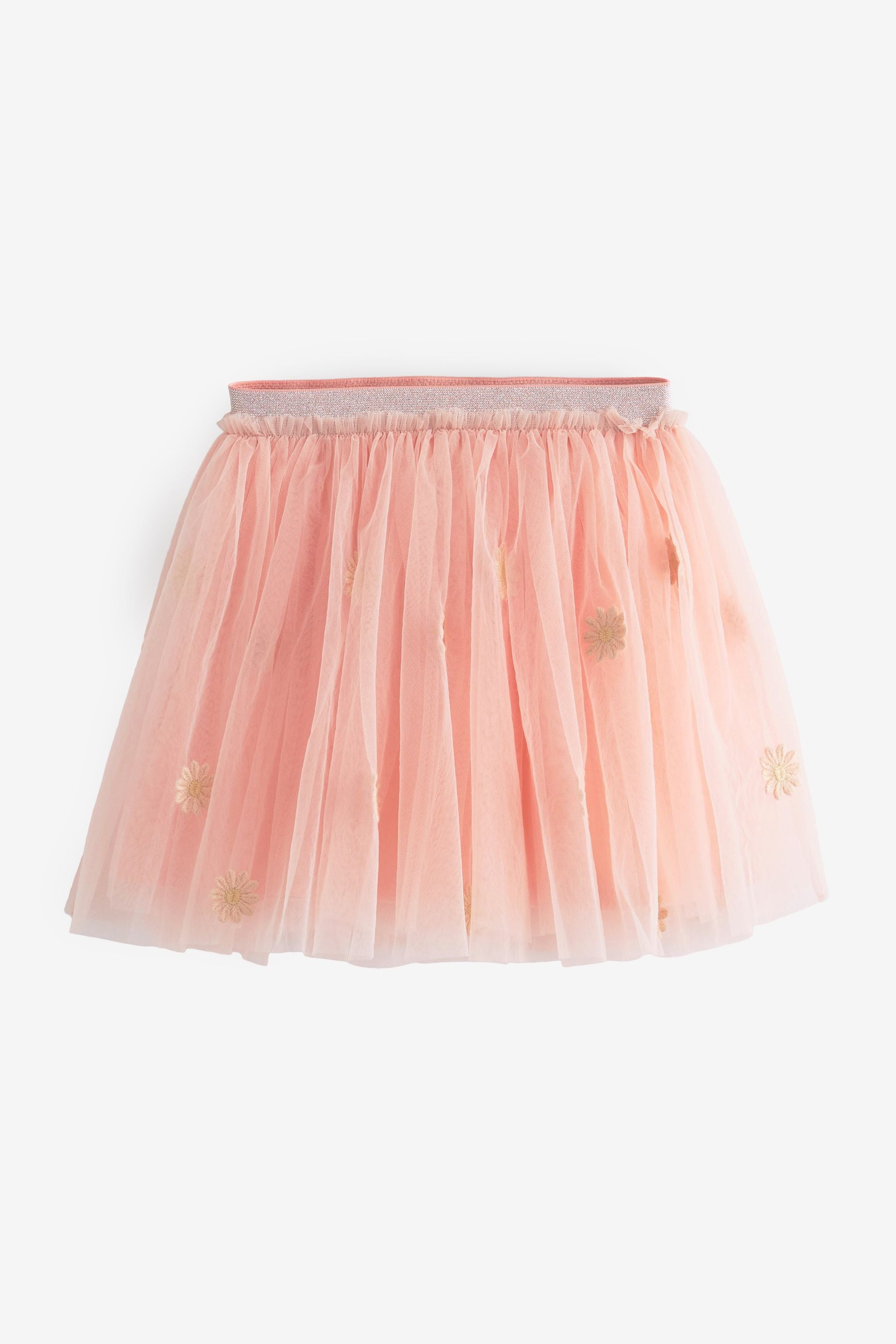 Pale Pink Floral Tutu Skirt (3mths-7yrs)