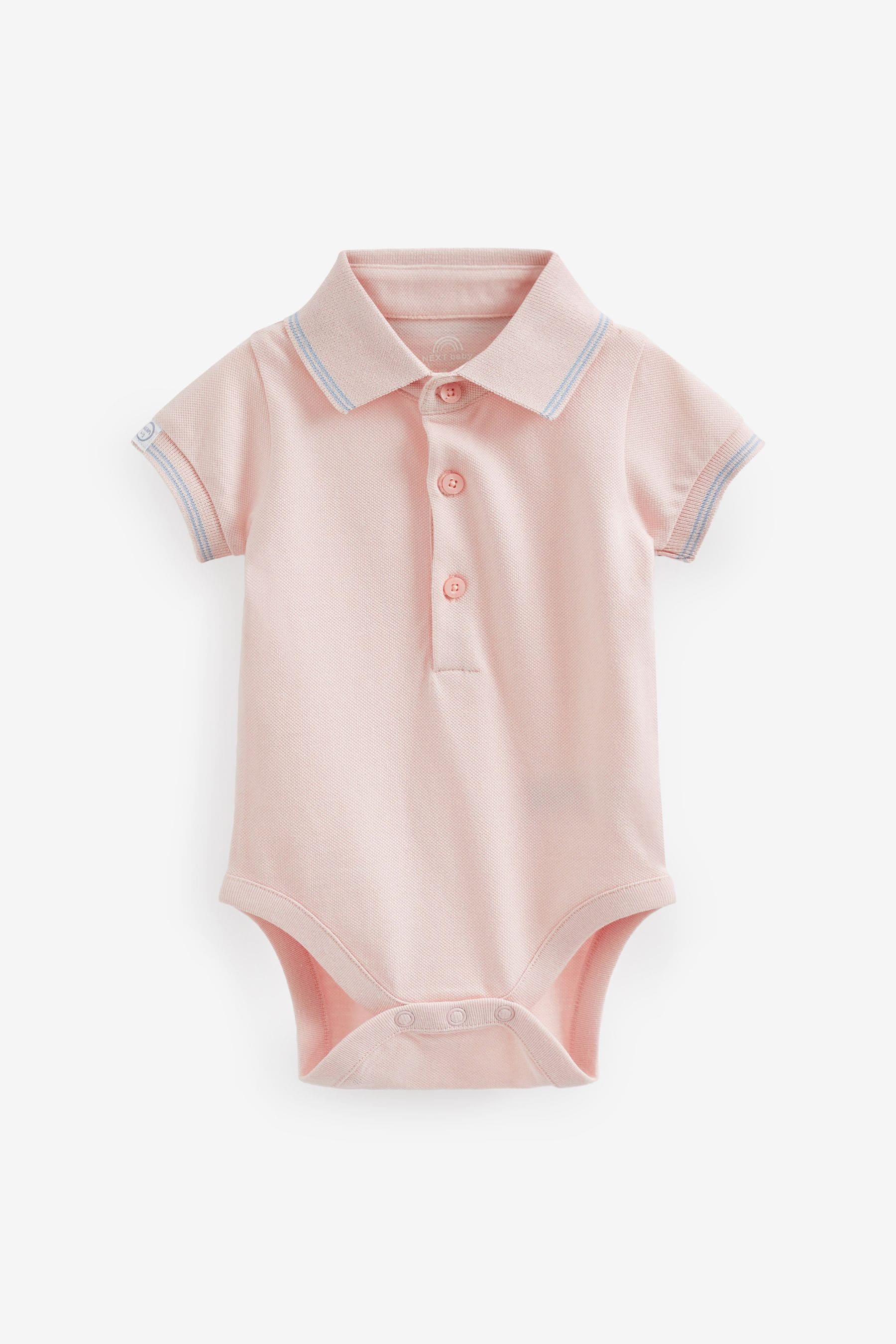 Pink Baby Polo Shirt Bodysuit