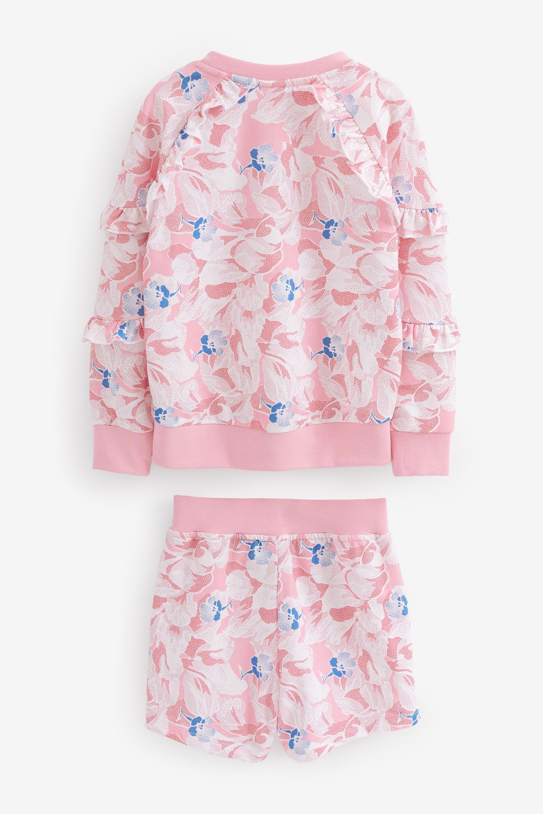 Pink Baker by Ted Baker Pink Sweater And Shorts Set