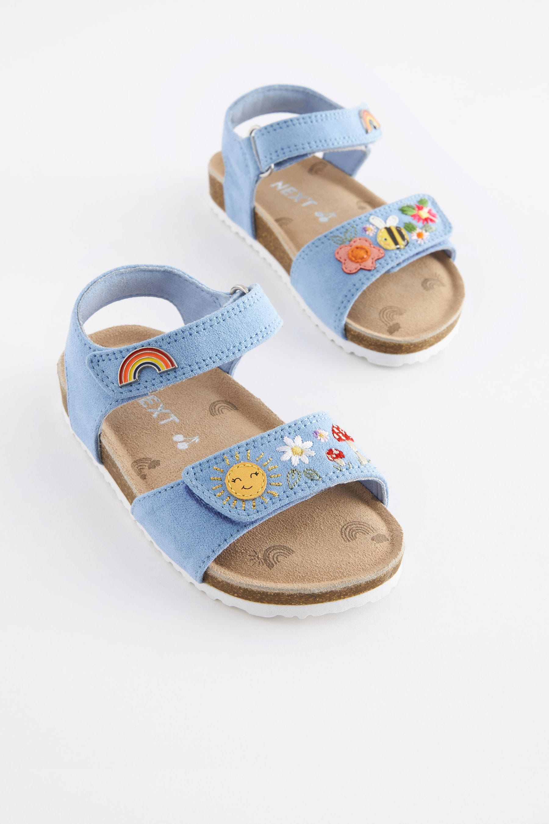 Blue Character Corkbed Sandals