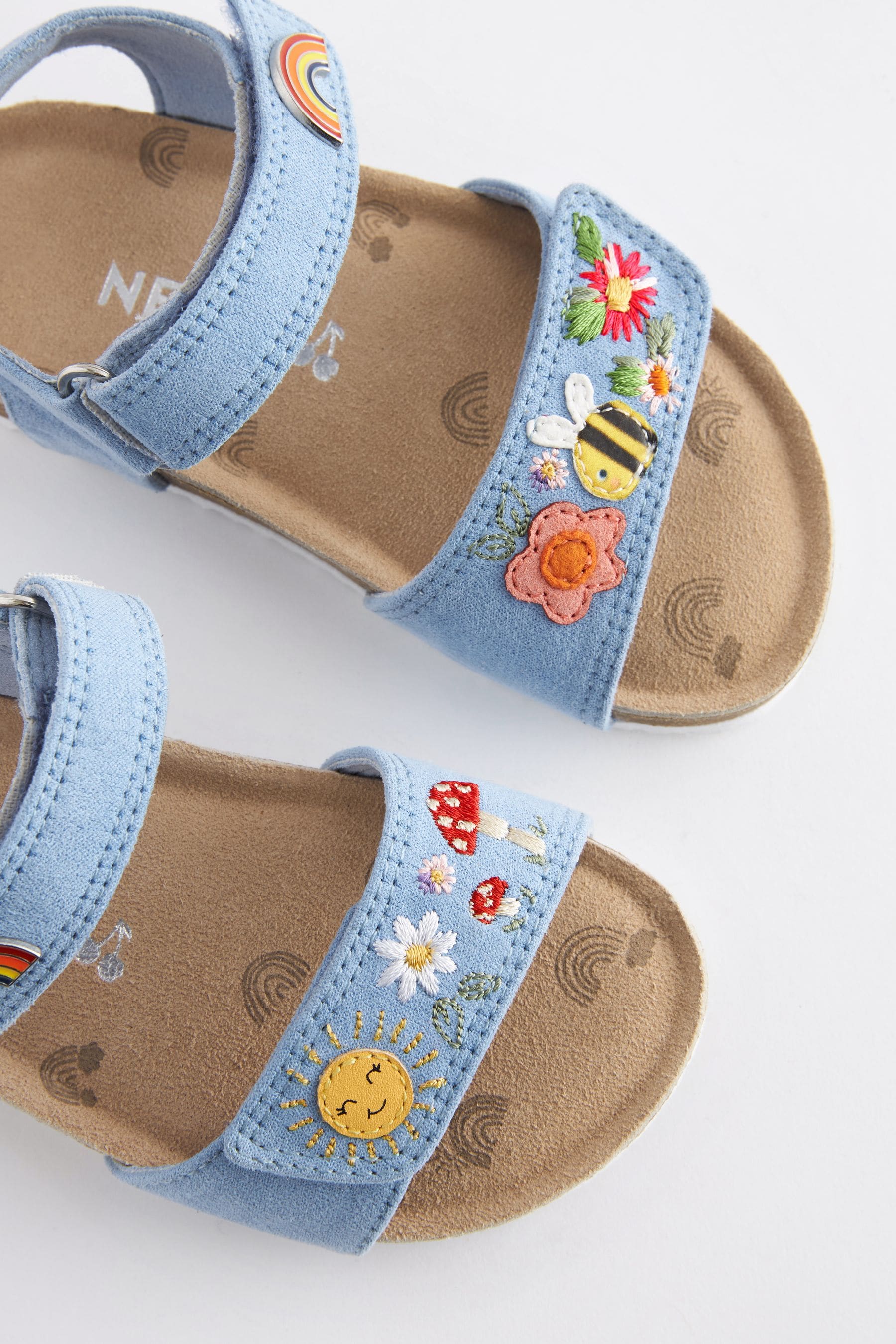 Blue Character Corkbed Sandals