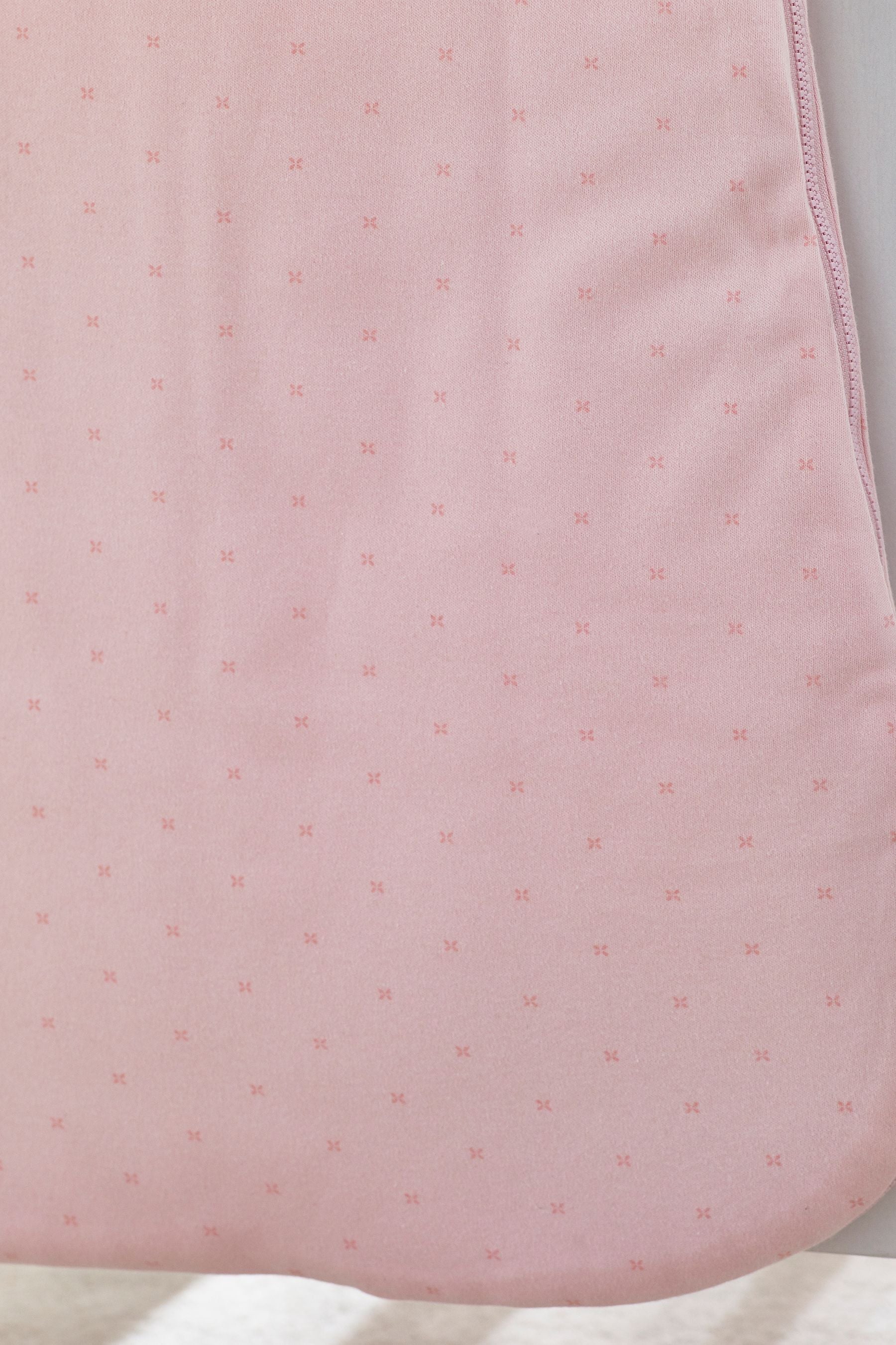 Pink Heritage 2.5 Tog Baby 100% Cotton Sleep Bag