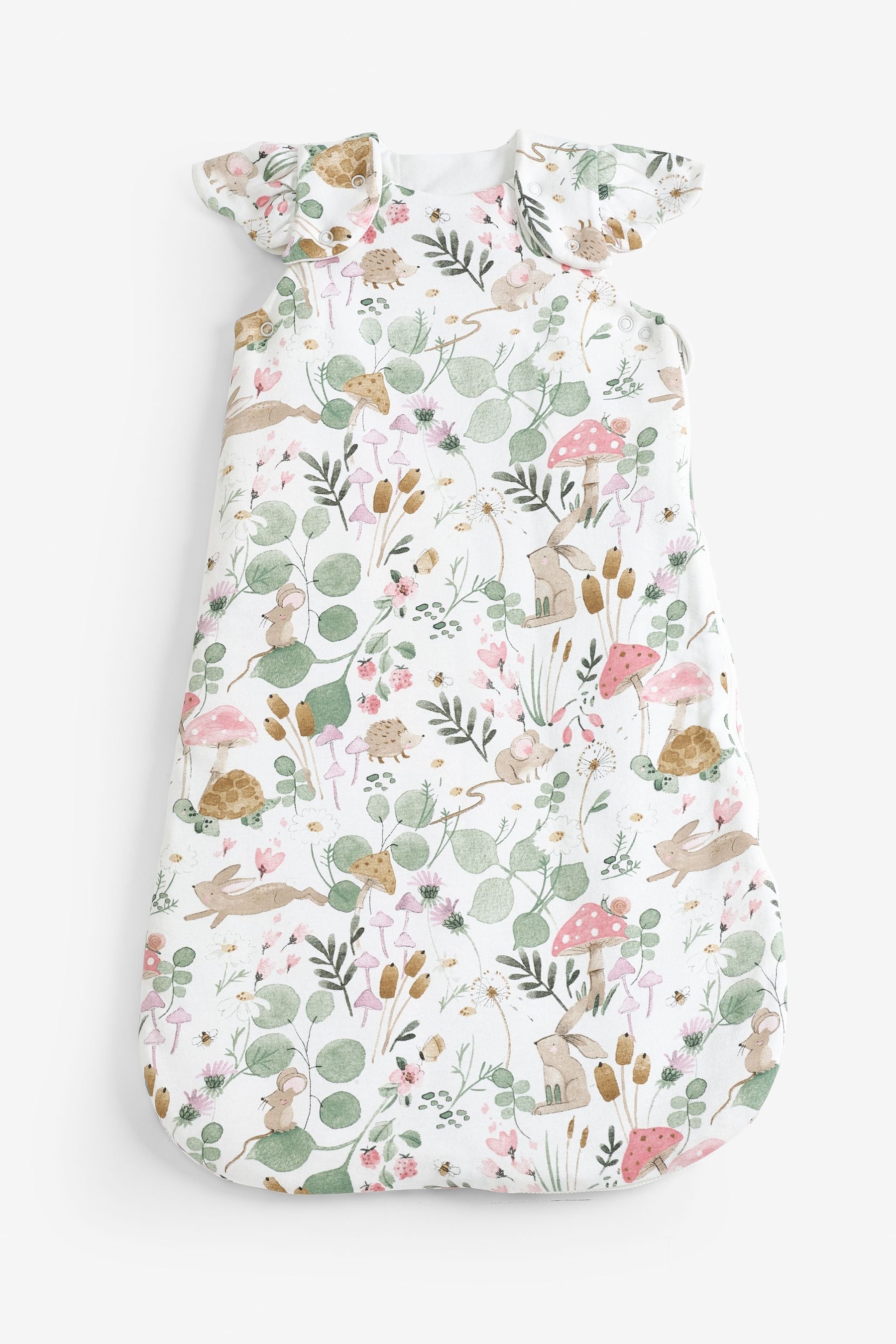 Natural Woodland 2.5 Tog Baby 100% Cotton Sleep Bag