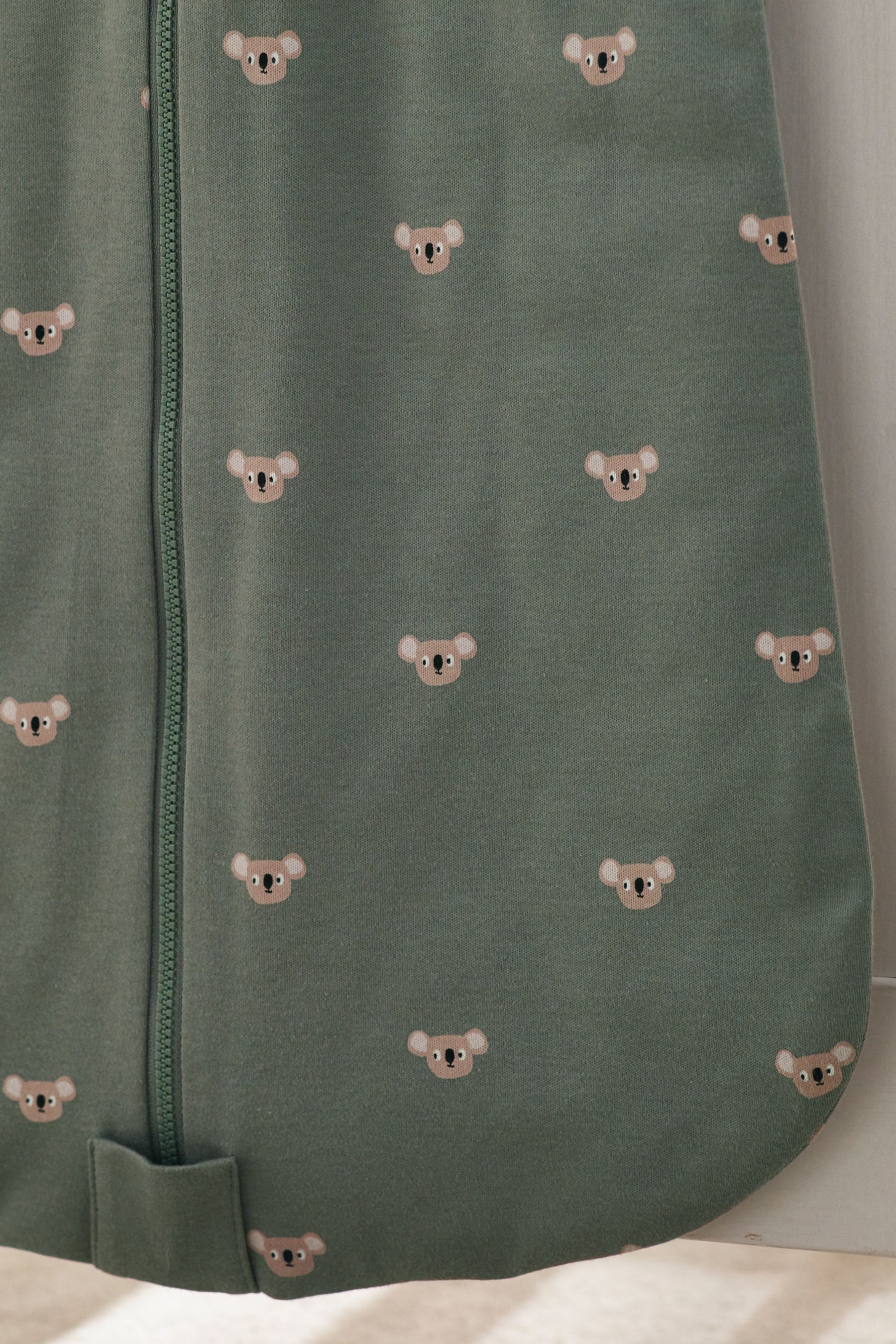 Green Koala Baby 100% Cotton Long Sleeve 2 Tog Sleep Bag