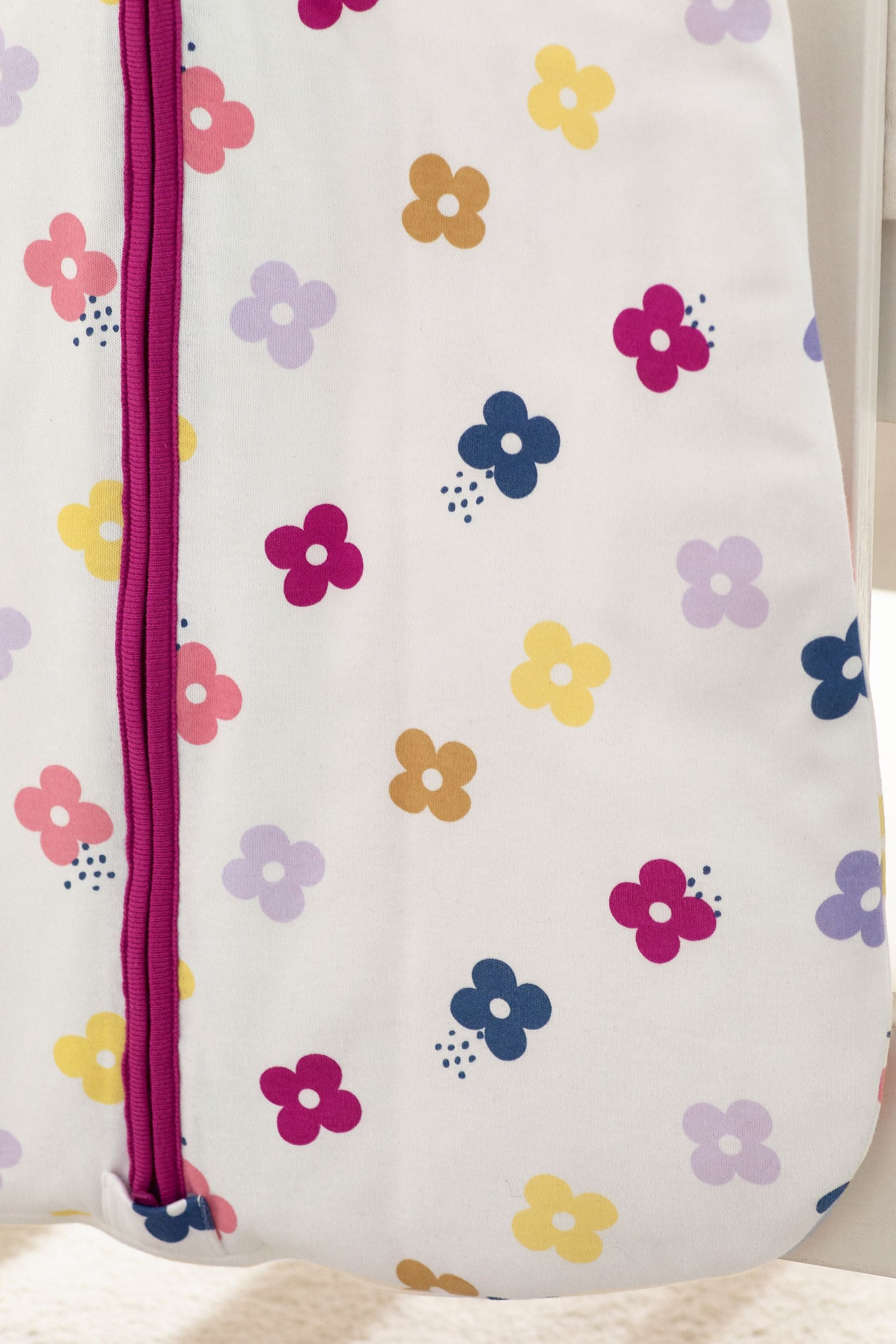 Jewel Floral 2.5 Tog Baby 100% Cotton Removable Sleeves Sleep Bag