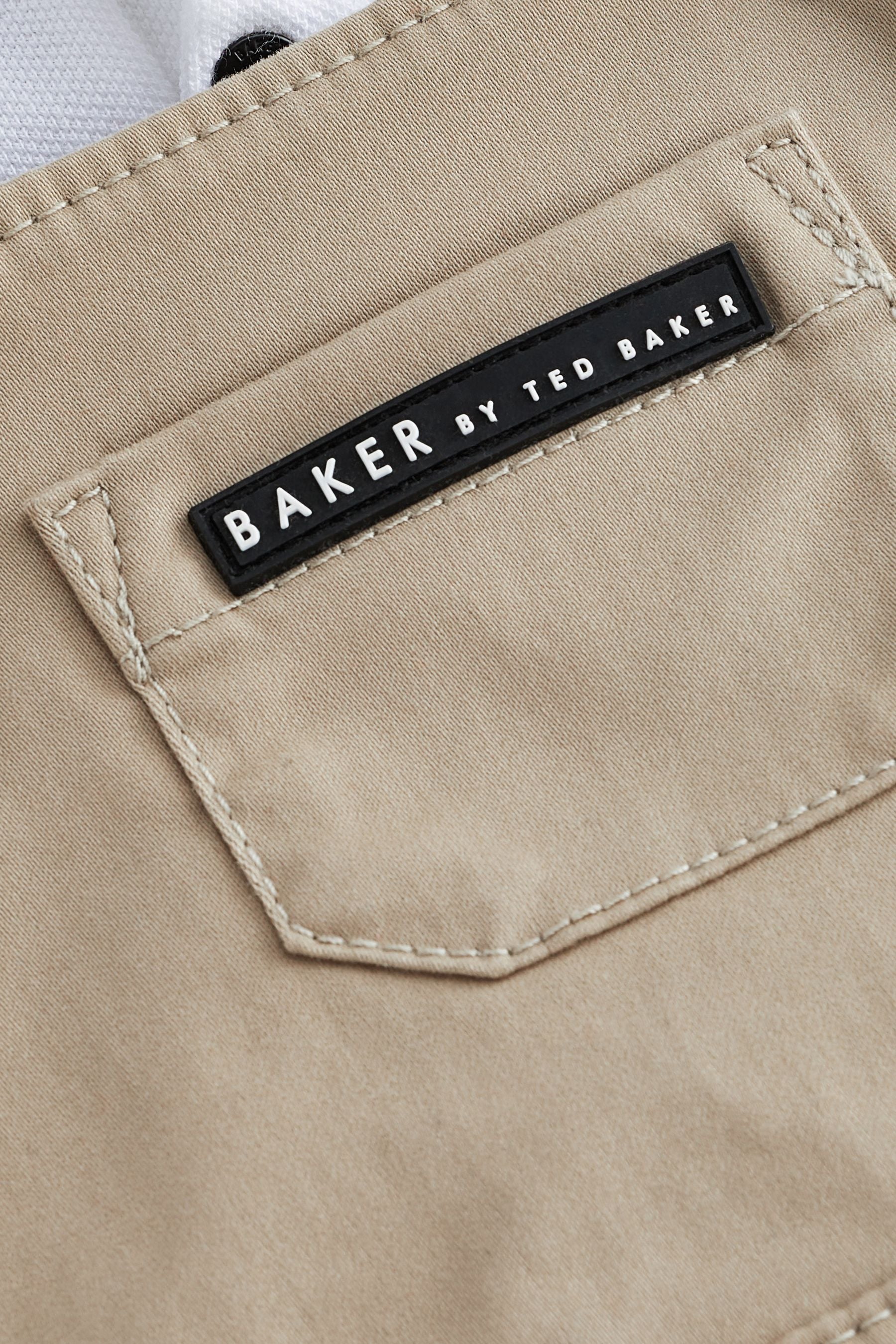 Stone Baker by Ted Baker Polo and Dungaree Set