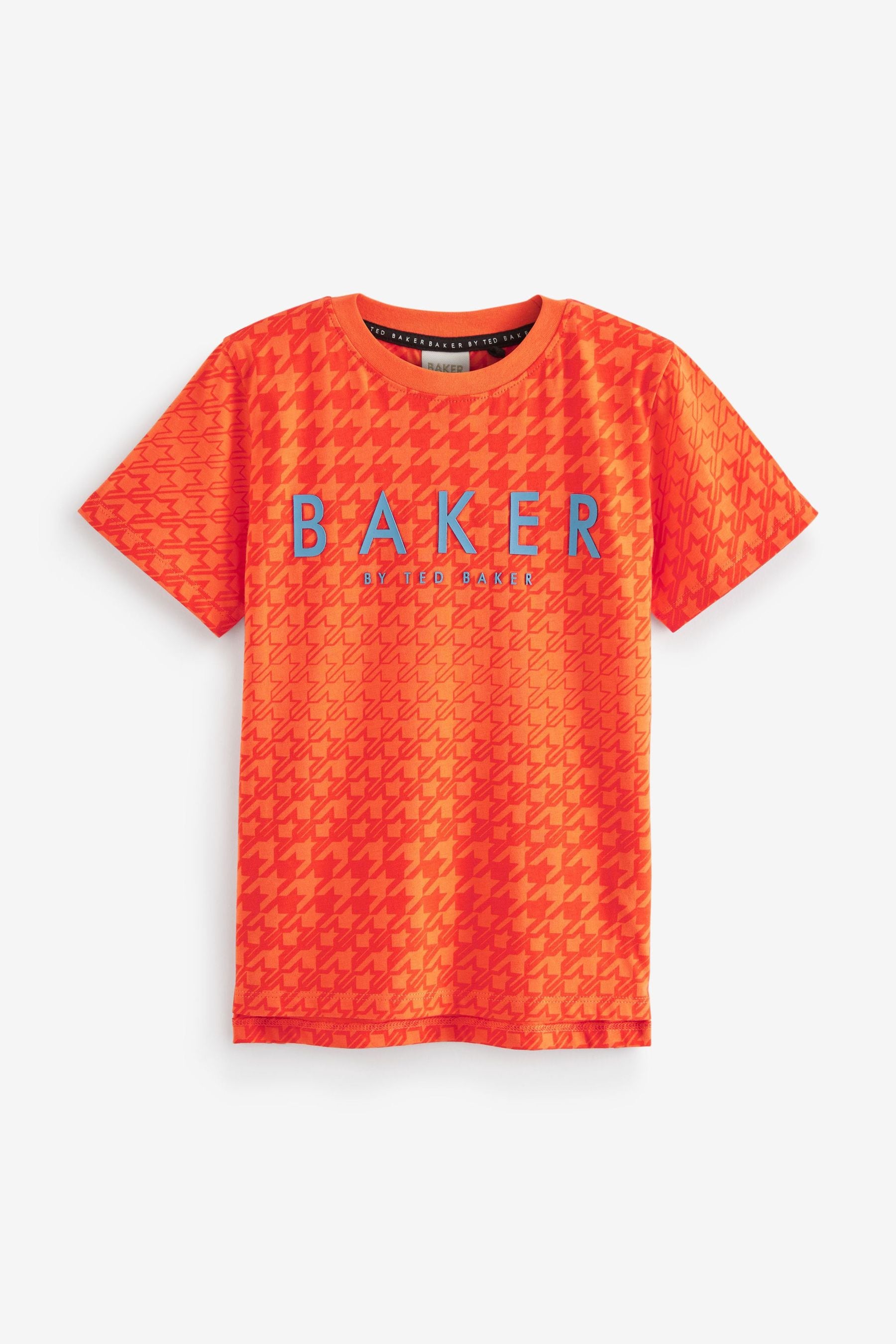 Orange Baker by Ted Baker Geometric T-Shirt