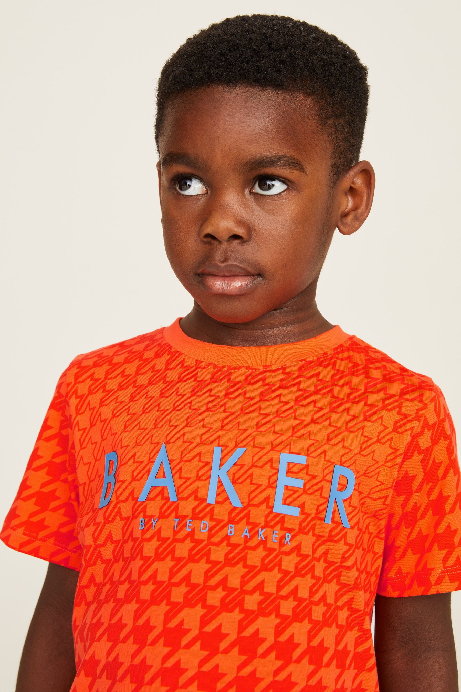 Orange Baker by Ted Baker Geometric T-Shirt