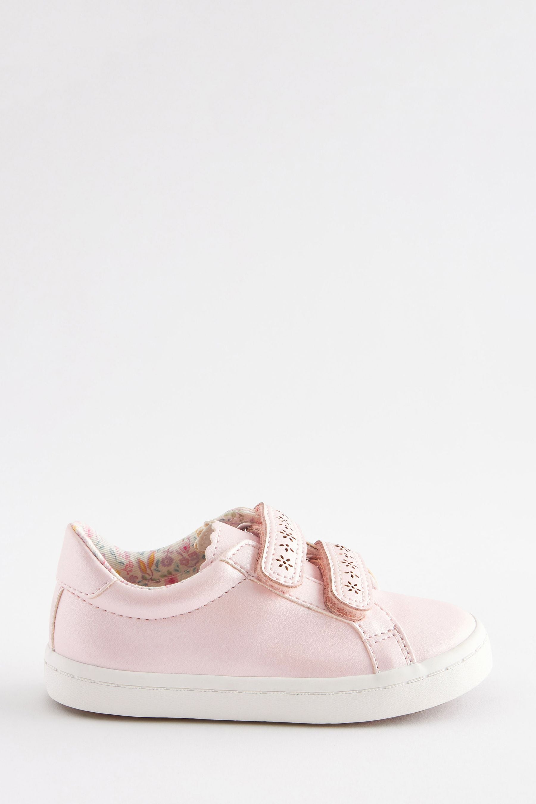 Pink Metallic Trainers